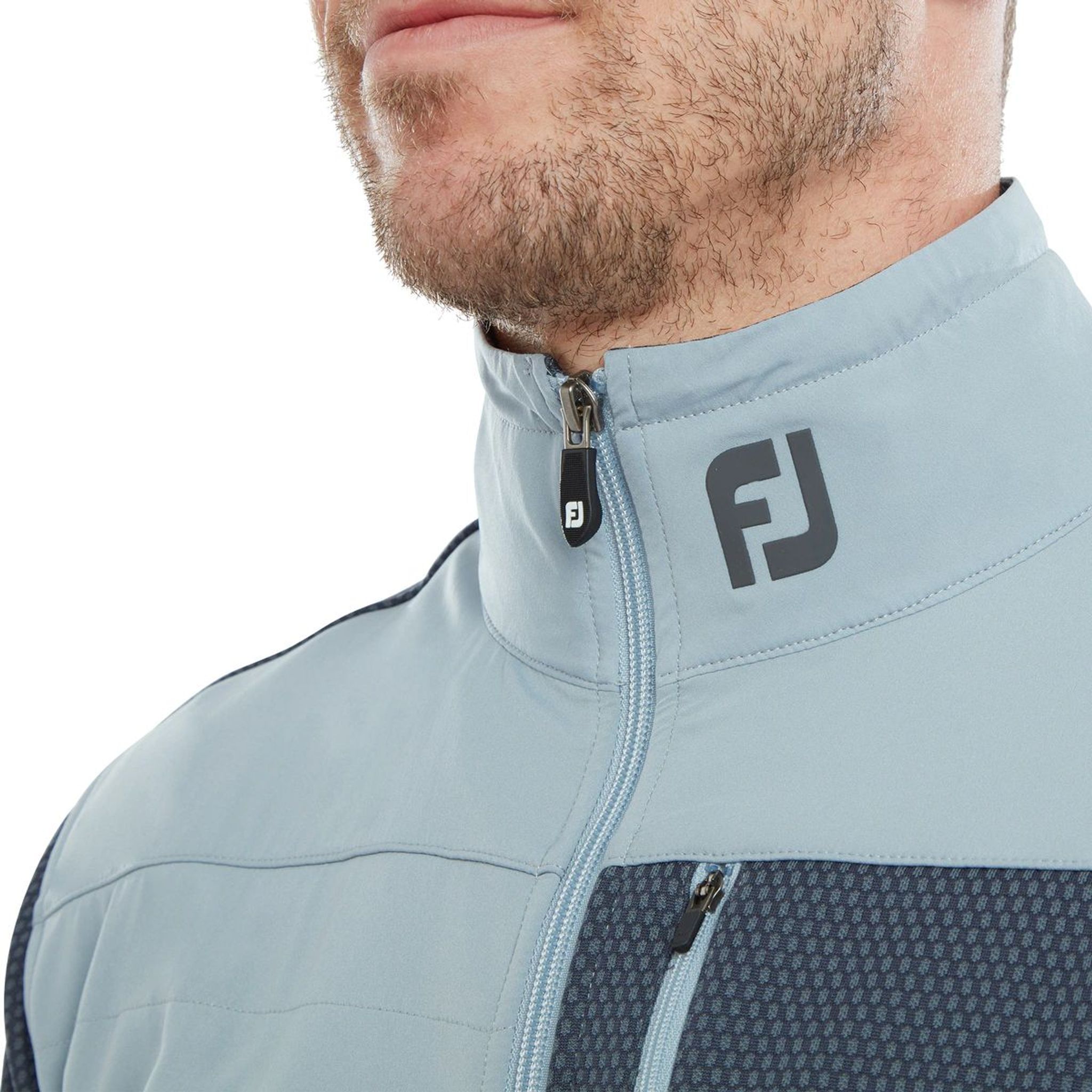 Veste hybride de golf Footjoy ThermoSeries Anthracite, Gris Homme