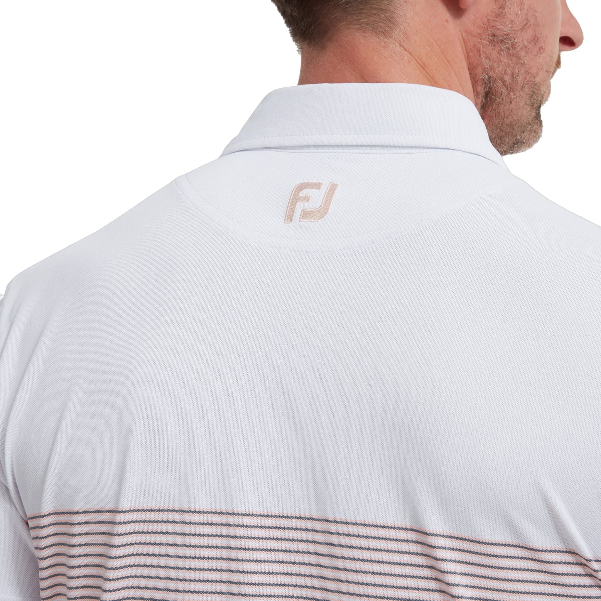 Footjoy Polo Colour Block Pique Herren