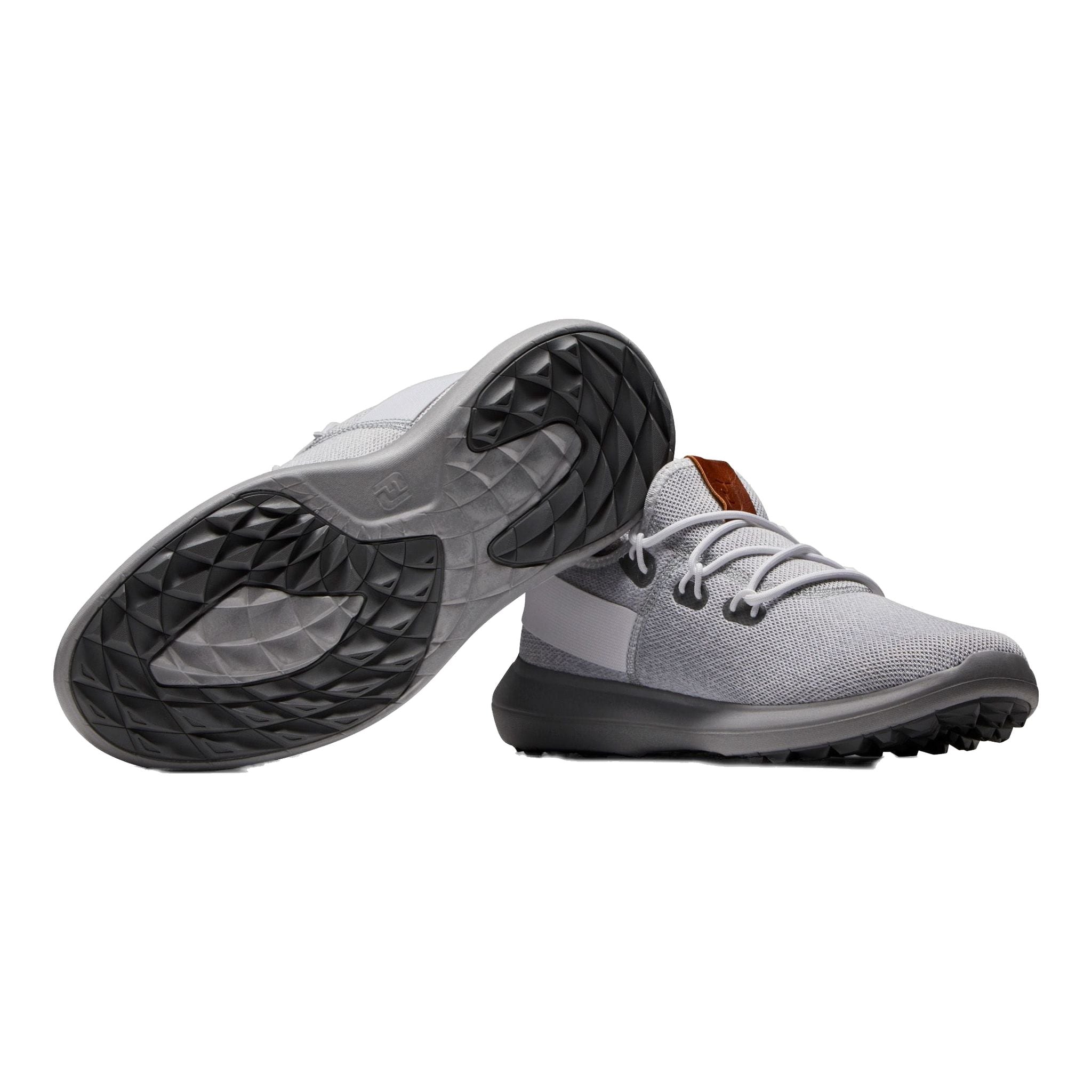 Chaussures Footjoy M Flex Coastal Blanc/Gris Homme