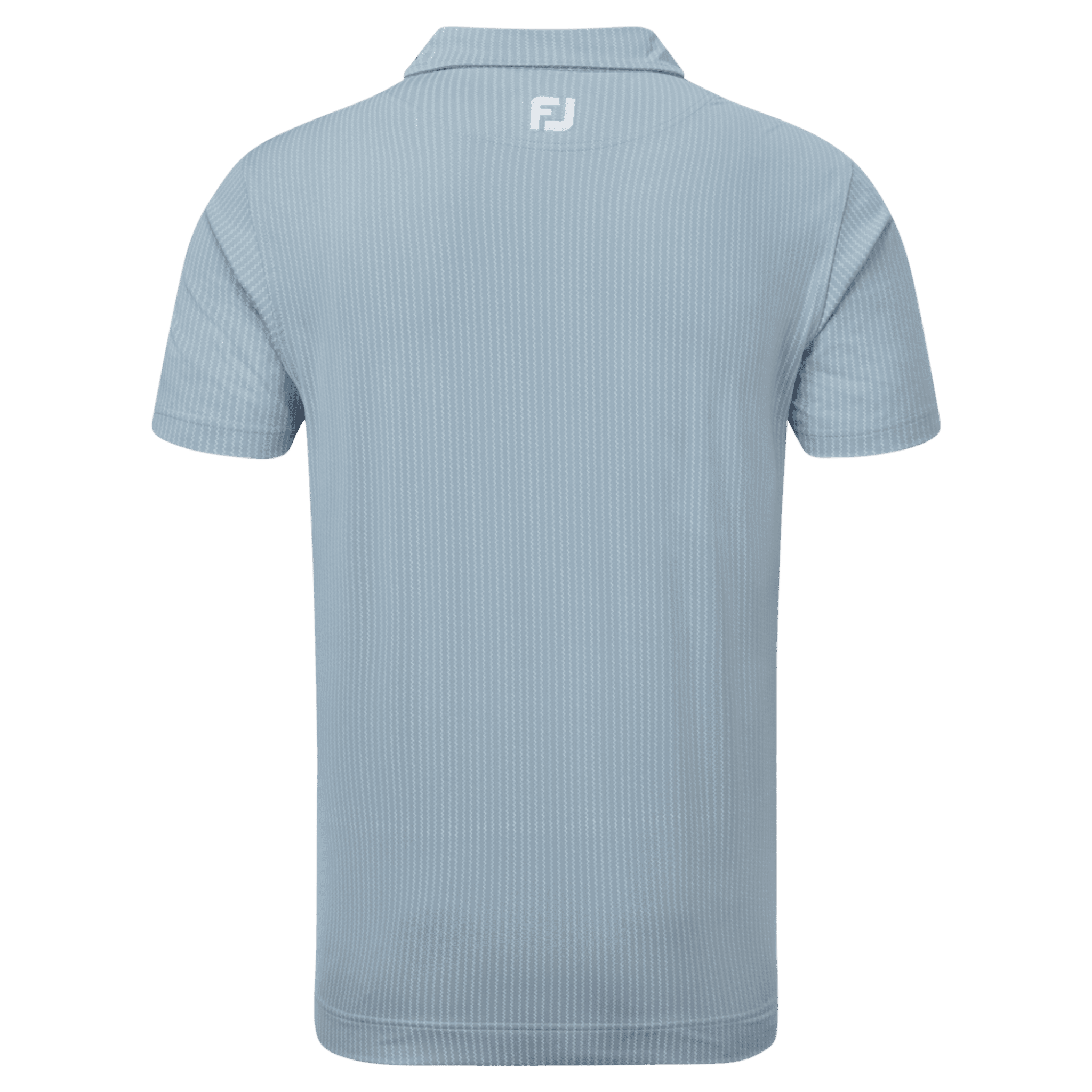 Polo Footjoy Zig-Zag Print Lisle Dove Homme