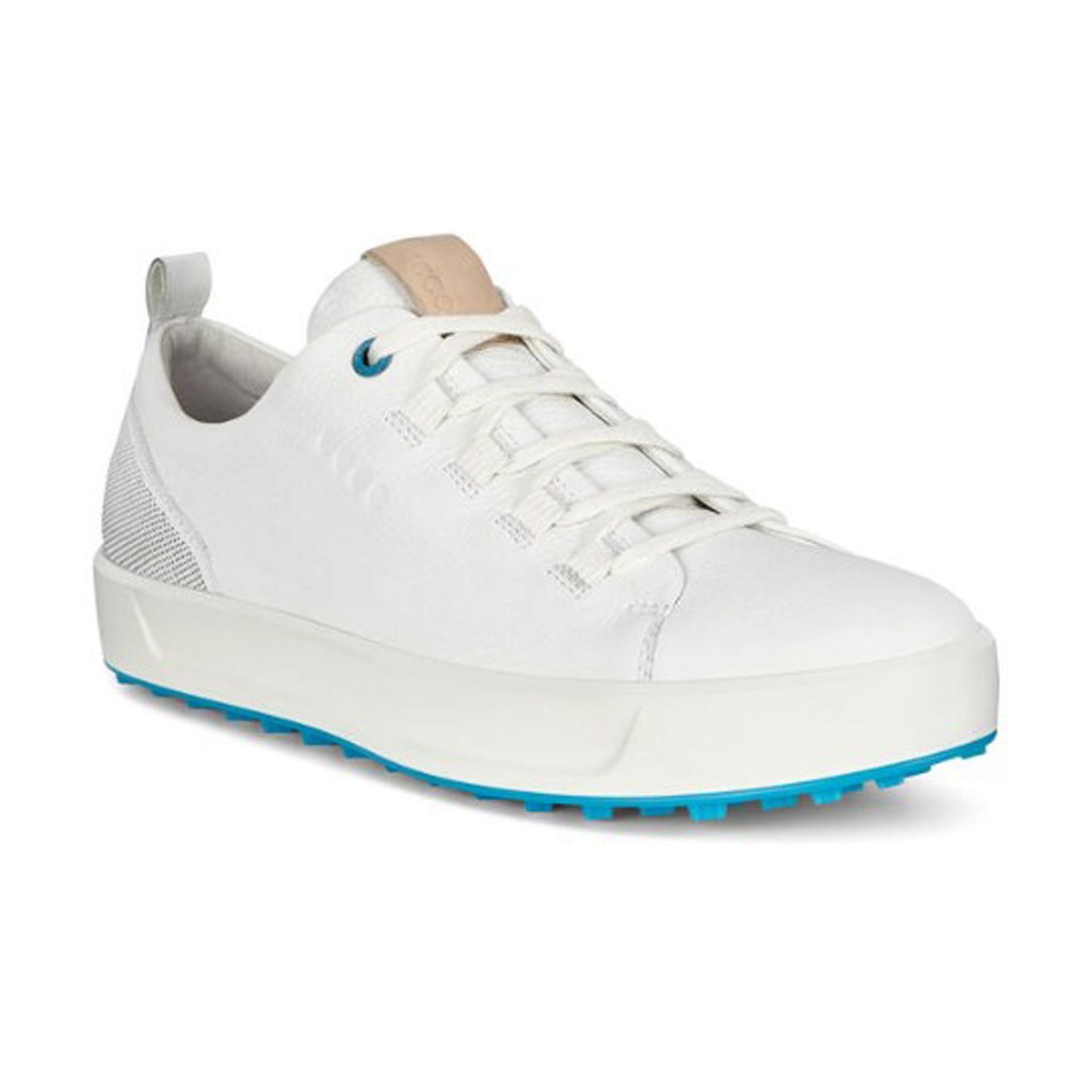 Ecco W Soft Bright Blanc/Bleu Néon Lyra Femme