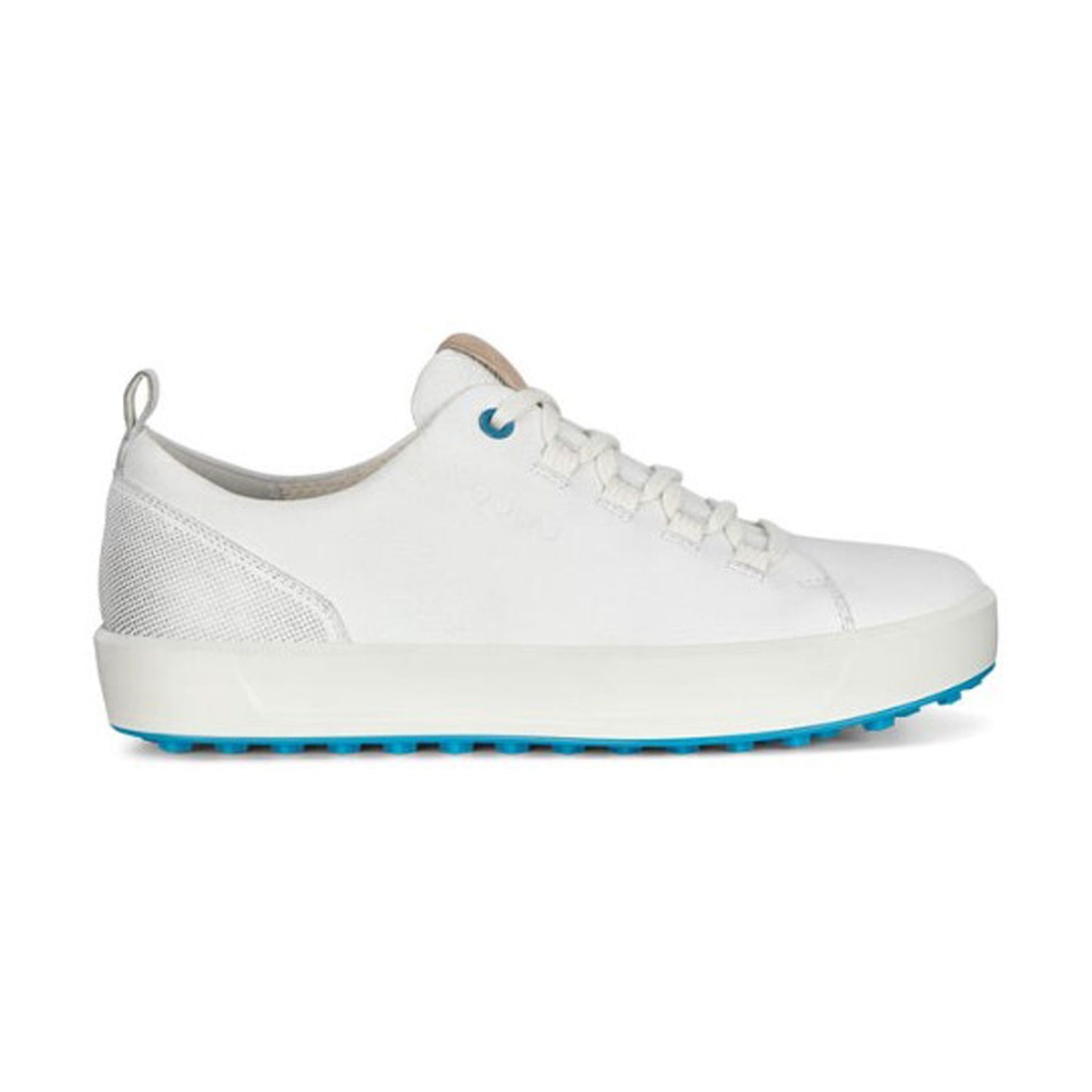 Ecco W Soft Bright Blanc/Bleu Néon Lyra Femme