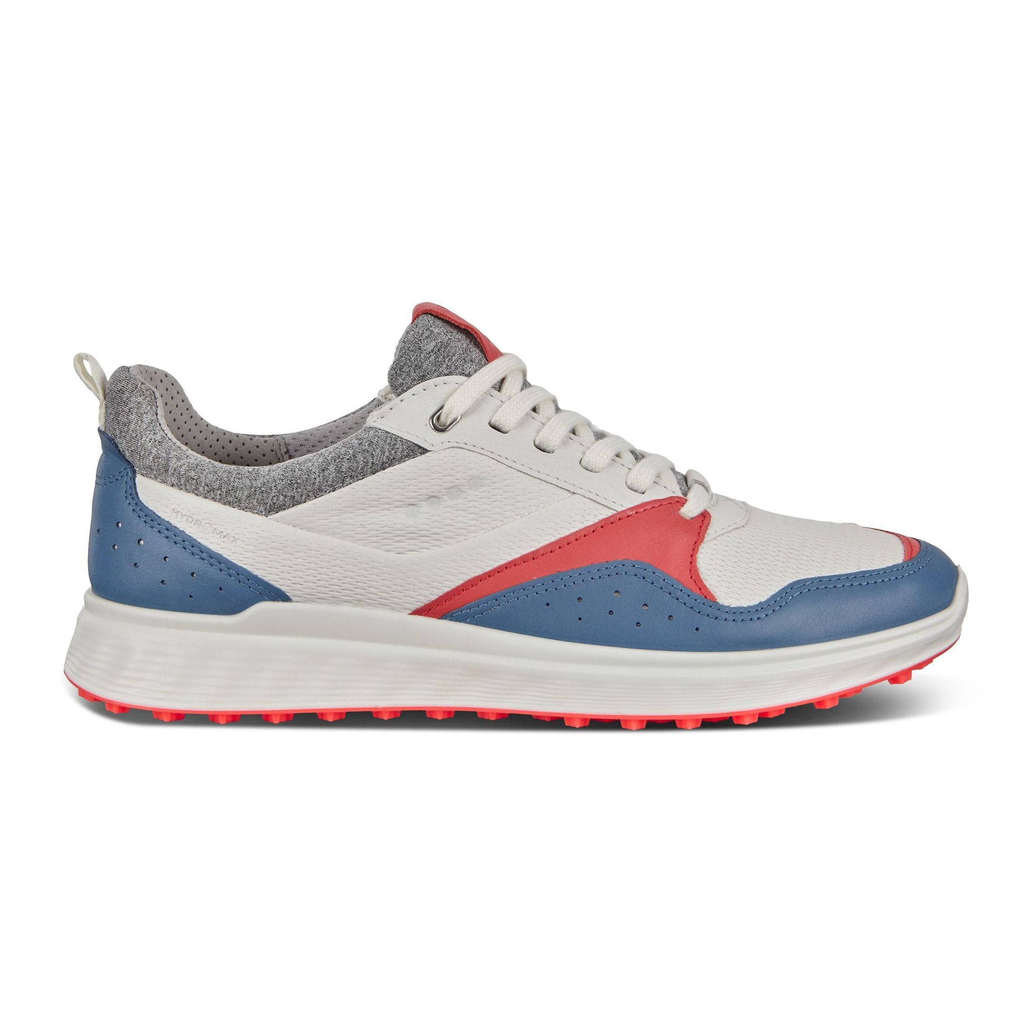 Ecco W S-Casual Retro Bleu Corail/Néon Femme