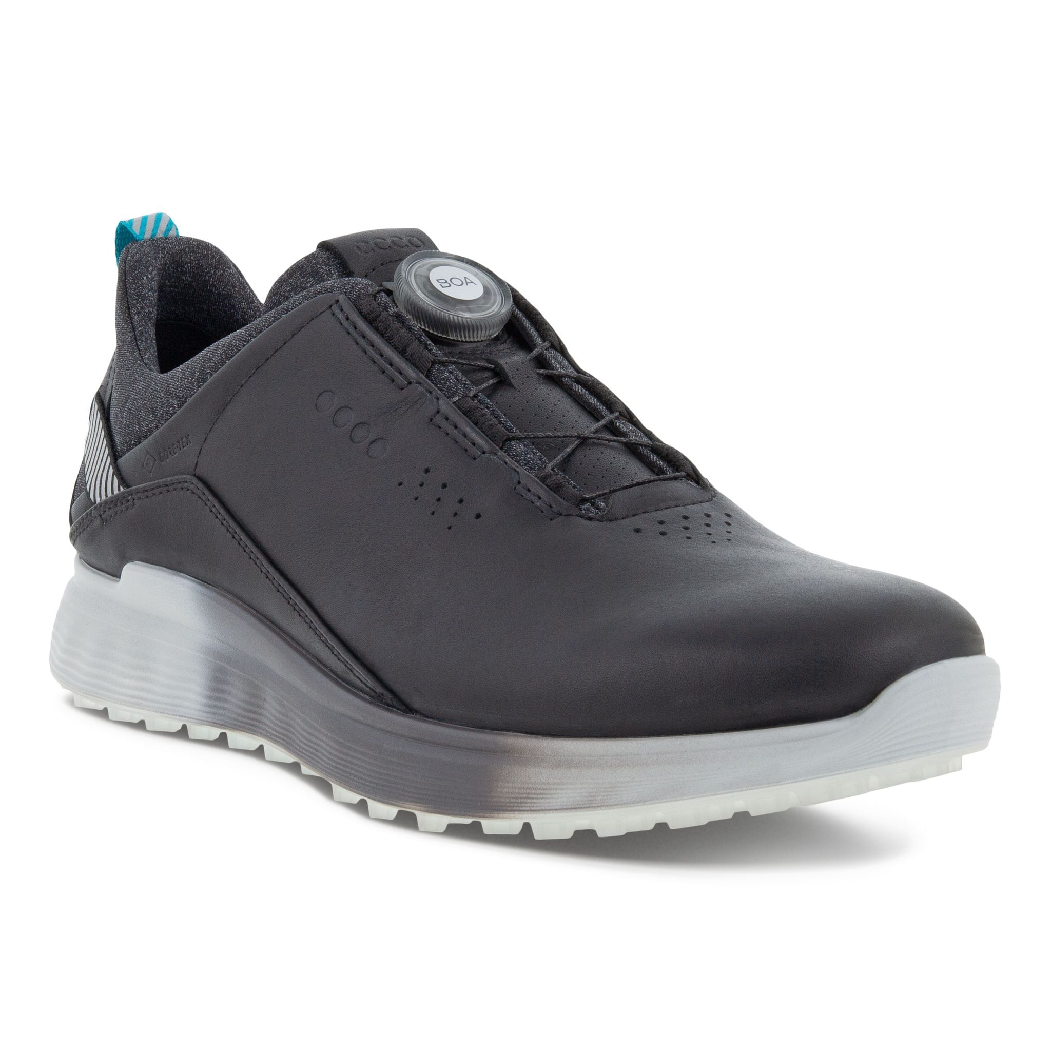 Ecco Golf S-Three Boa Noir Hommes Hommes