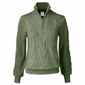 Pull de golf Daily Sports Addie à manches longues avec doublure en mousse pour femme