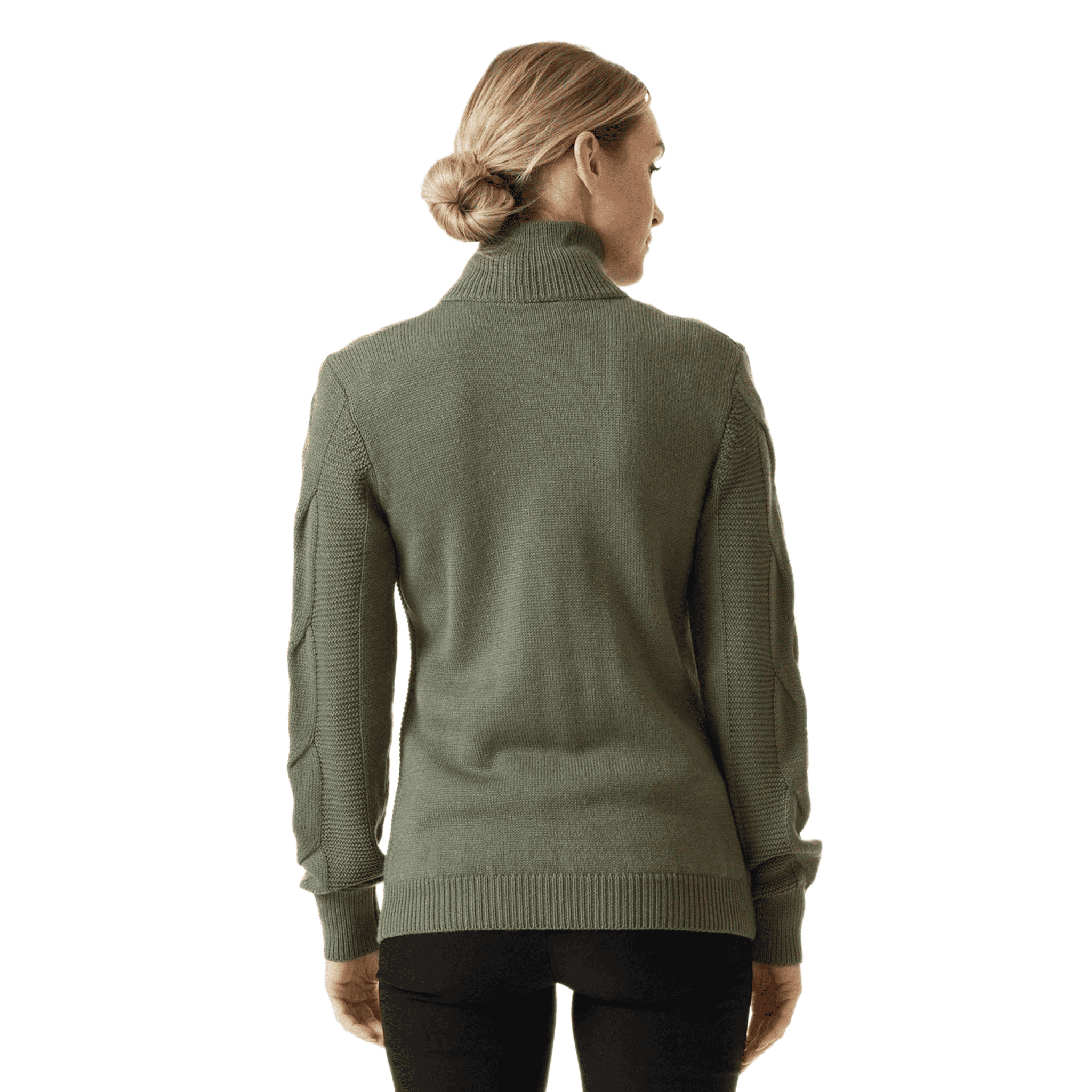 Pull de golf Daily Sports Addie à manches longues avec doublure en mousse pour femme