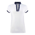 Casquette Polo SS Raina blanche pour femme
