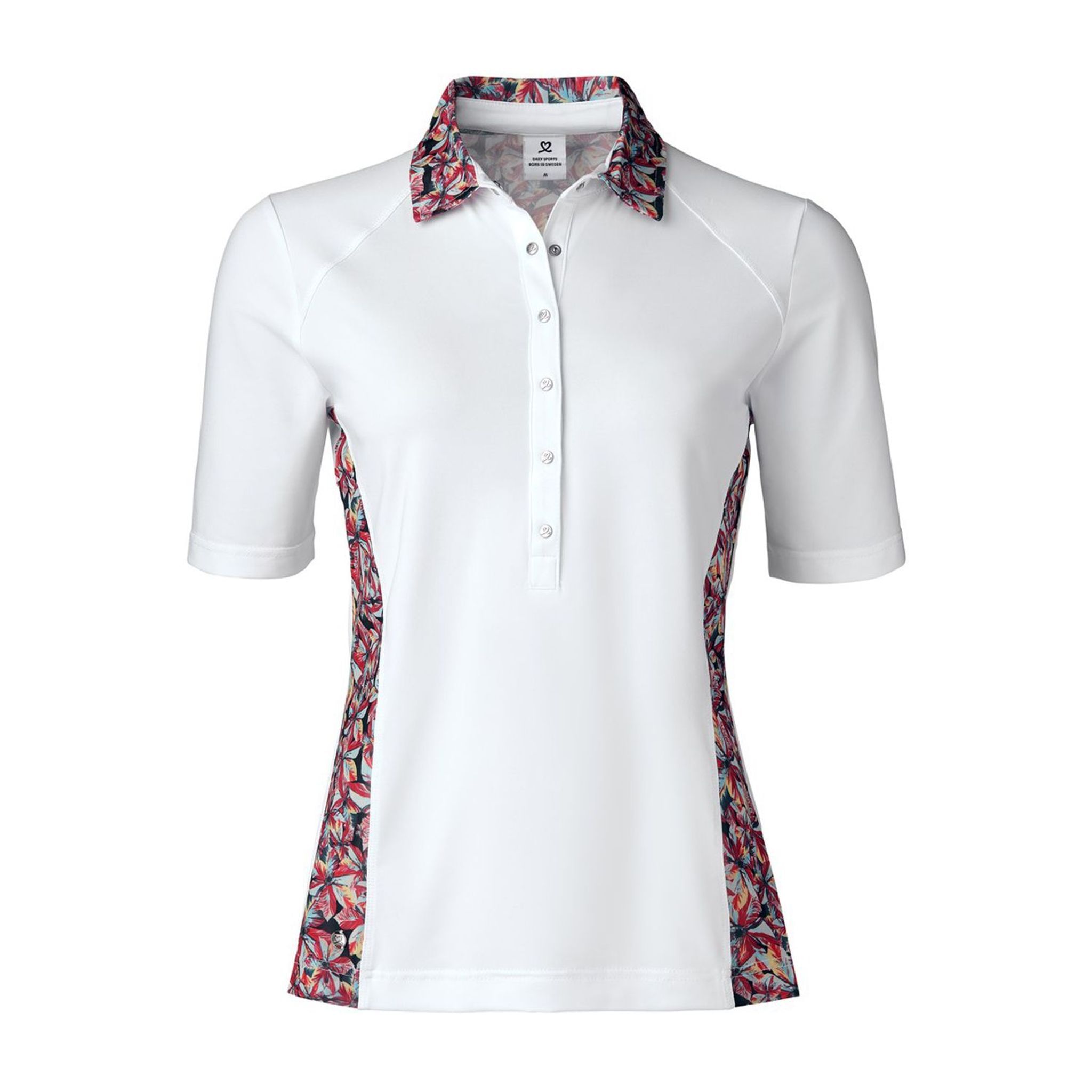 Polo à manches 1/2 pour femme Daily Sports Rickie Blanc