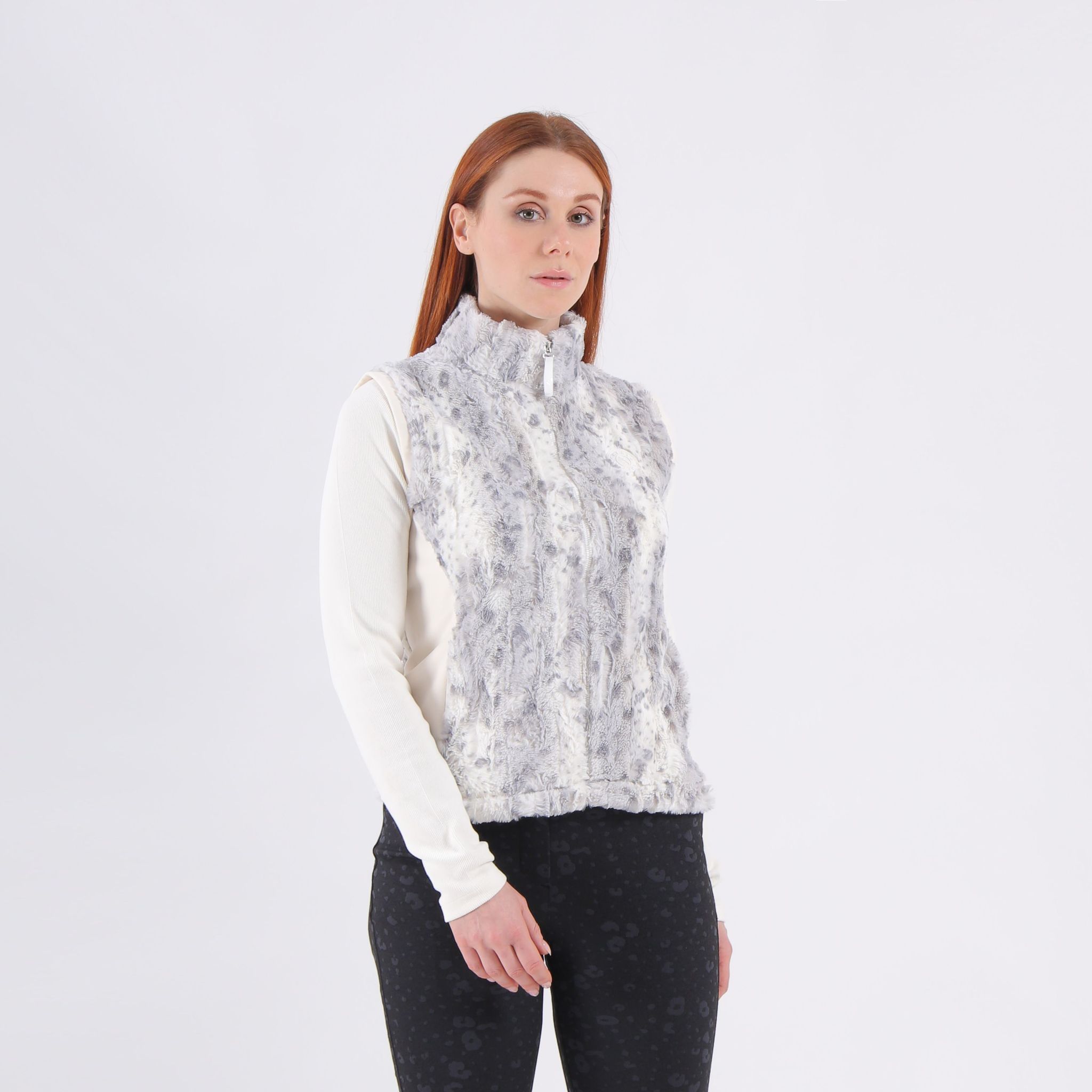 Gilet Chervo Pittrice Femme Beige à motifs Femme