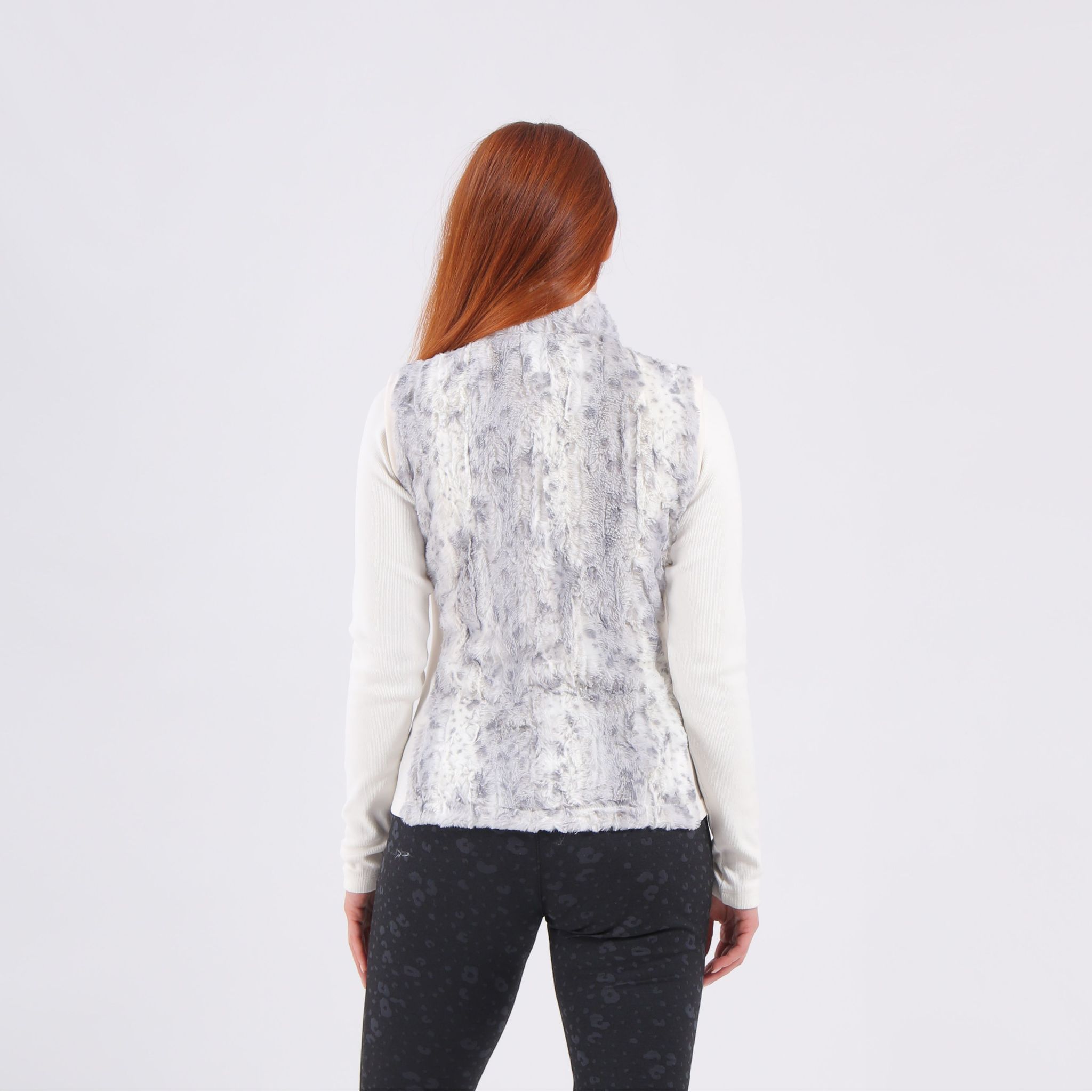 Gilet Chervo Pittrice Femme Beige à motifs Femme