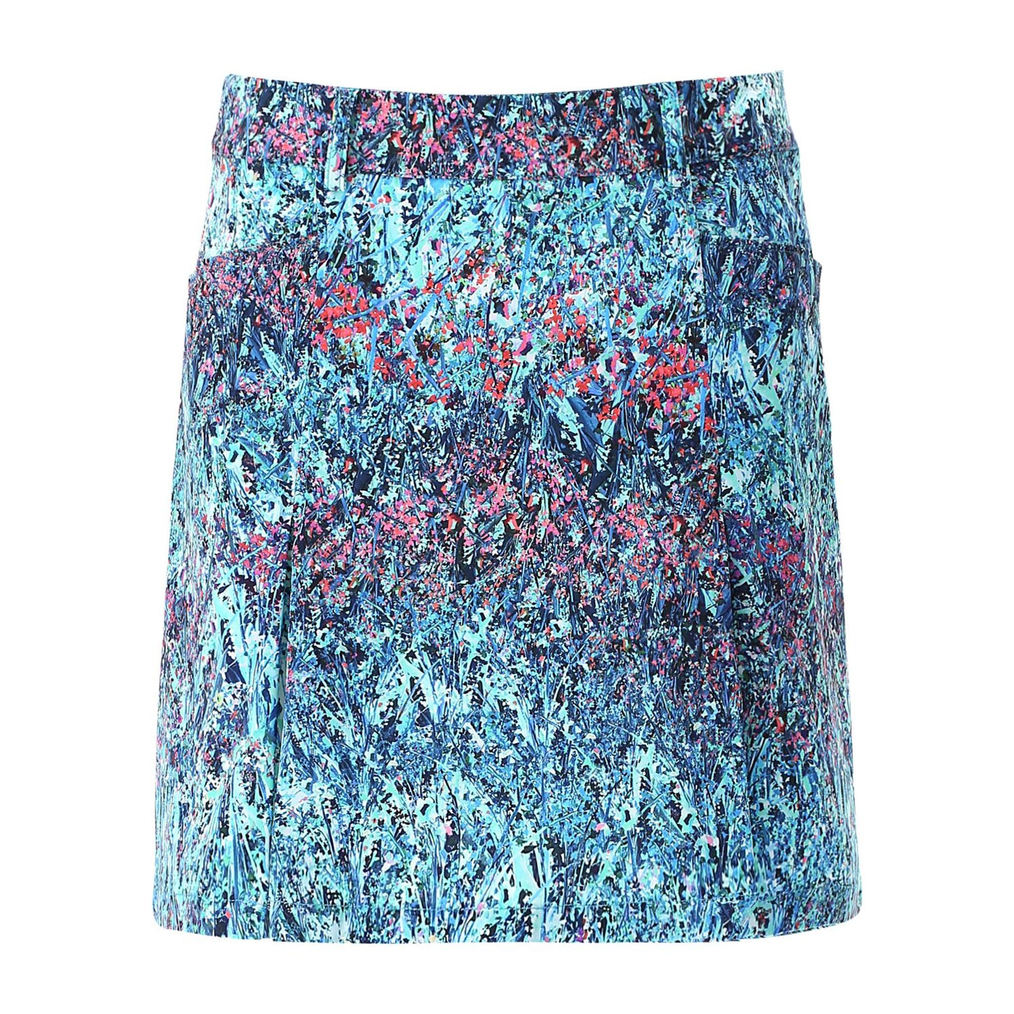 Jupe Chervo Jenelle W Bleu à motifs Femme