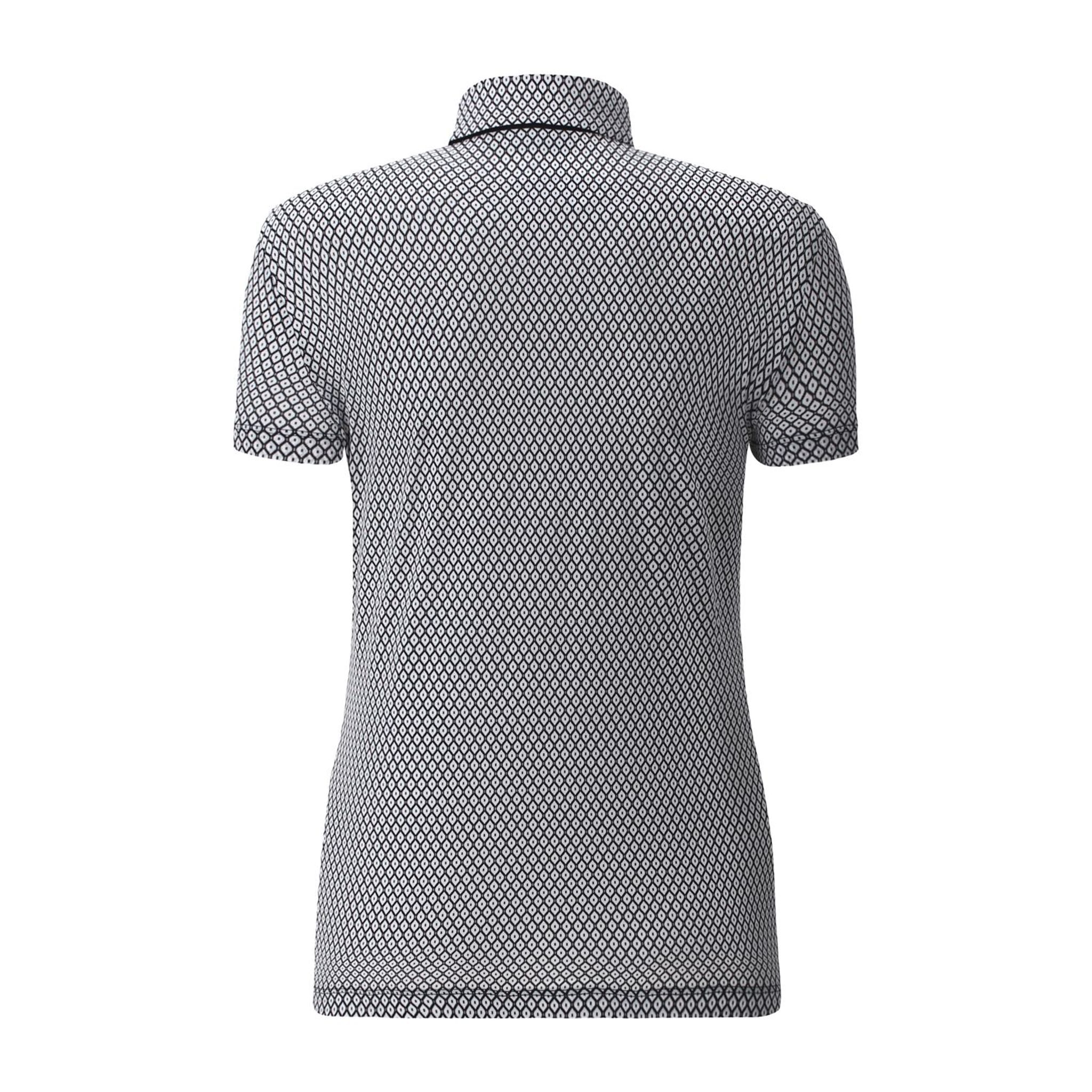 Polo Chervo W Abito SS Noir/Blanc Femme