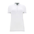 Polo Chervo W Aibo SS à motifs blanc/vert pour femme