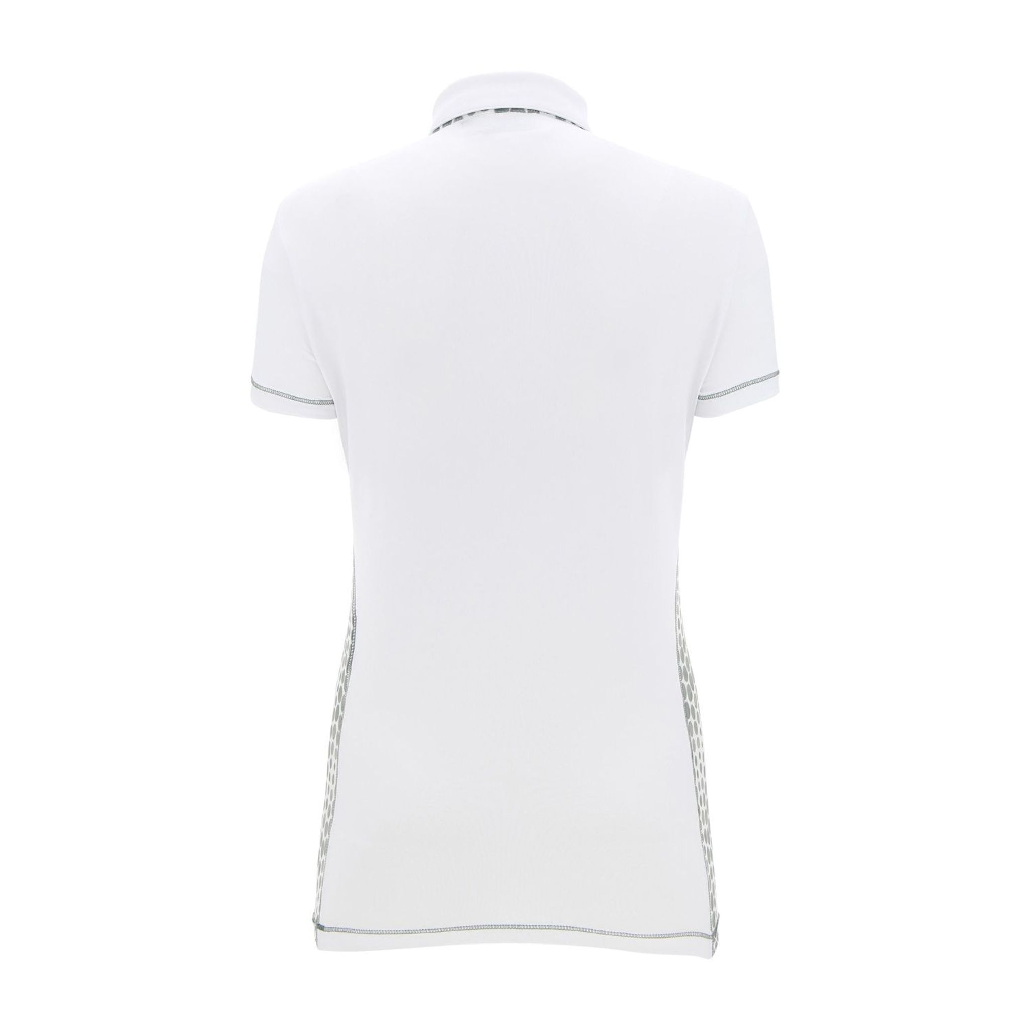 Polo Chervo W Aibo SS à motifs blanc/vert pour femme
