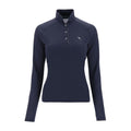 Polo Chervo W Ambolo LS pour femme, bleu marine