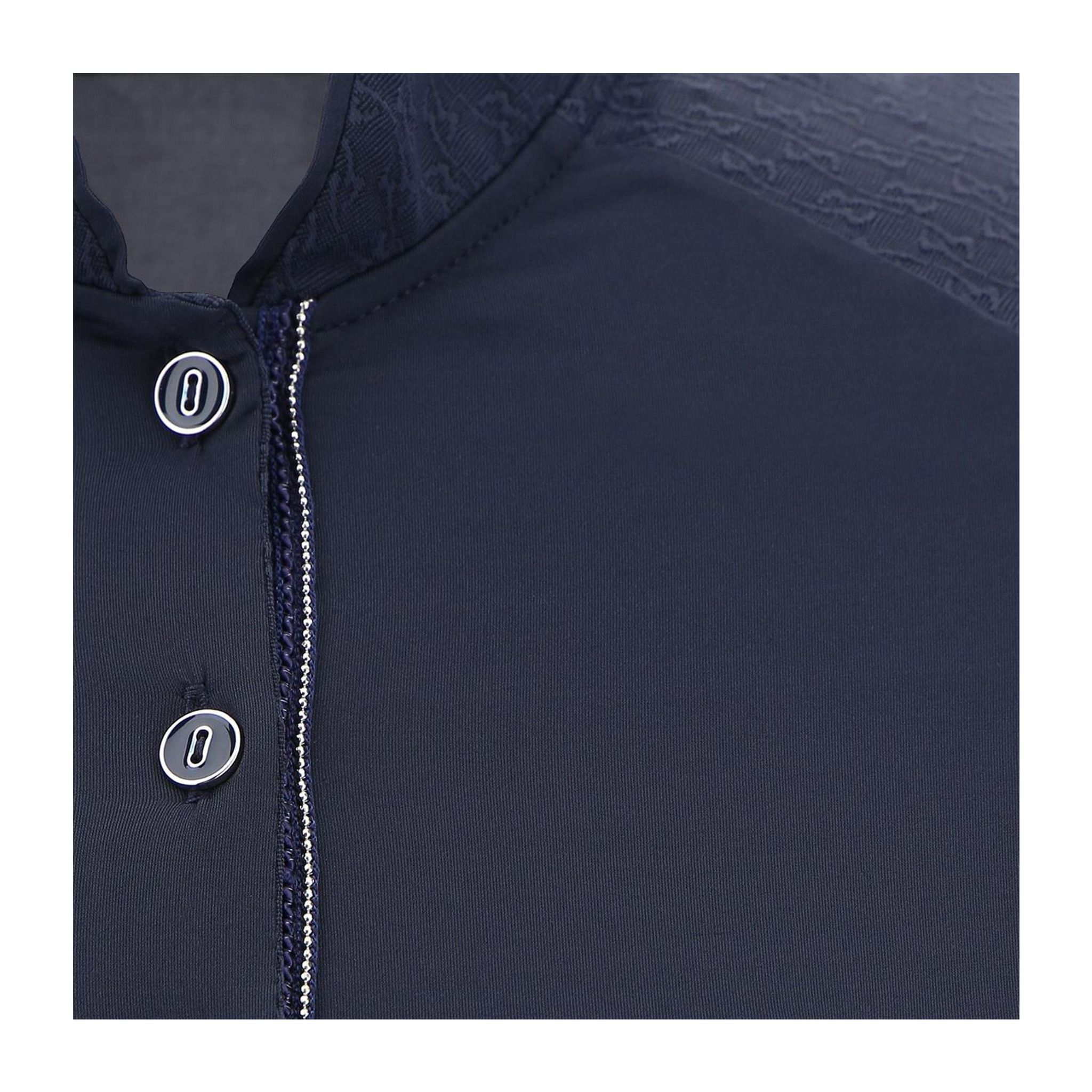 Polo Chervo W Ambolo LS pour femme, bleu marine