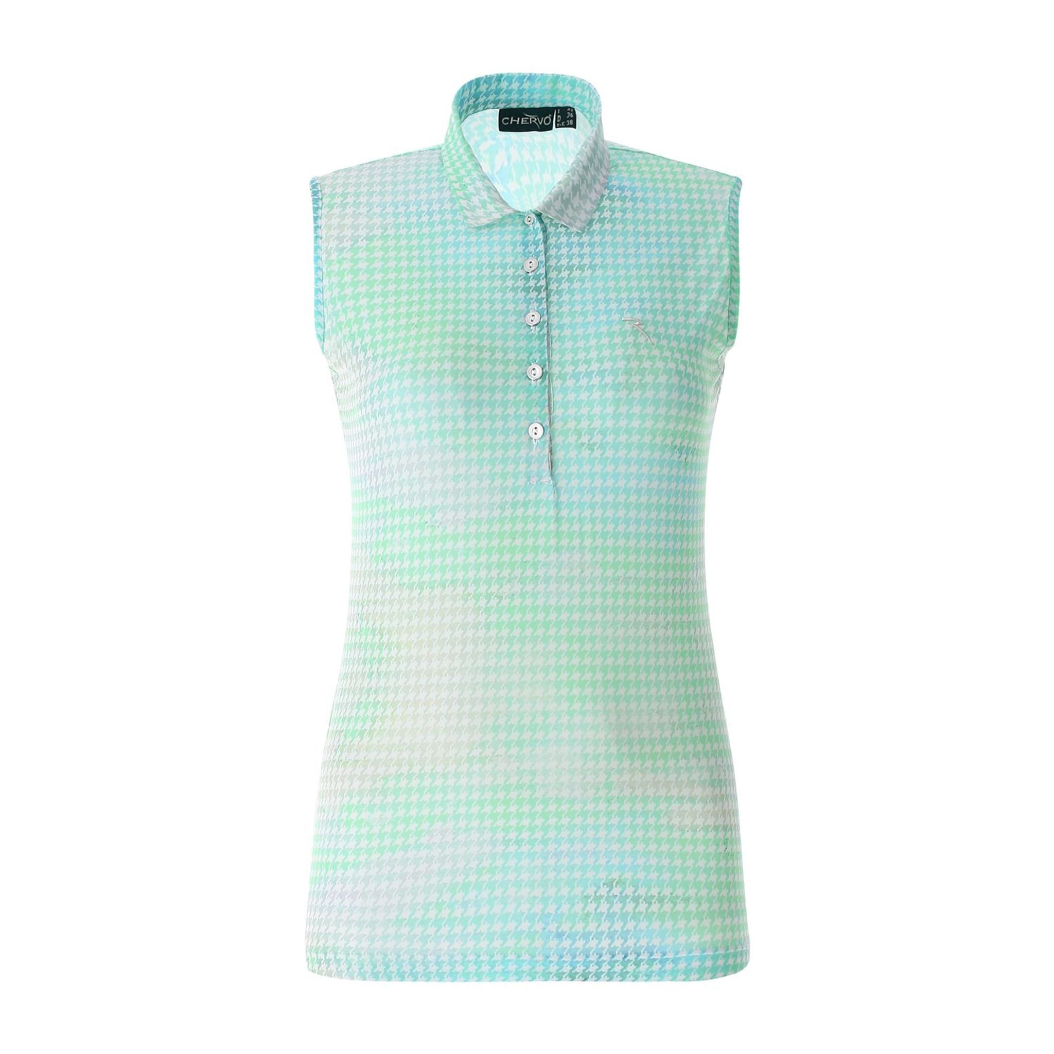 Chervo Polo Avella W Vert à motifs Femme
