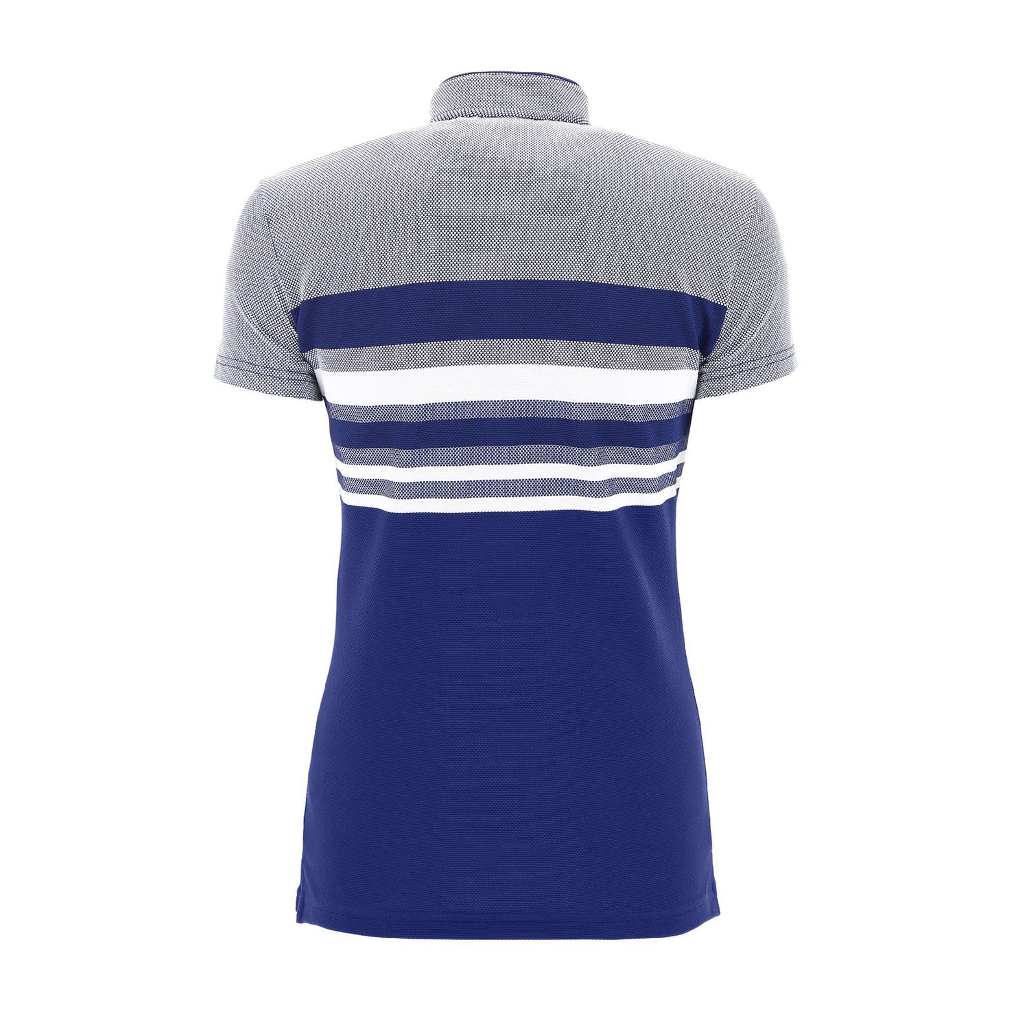 Polo Chervo W Annetta SS Blanc/Bleu Femme