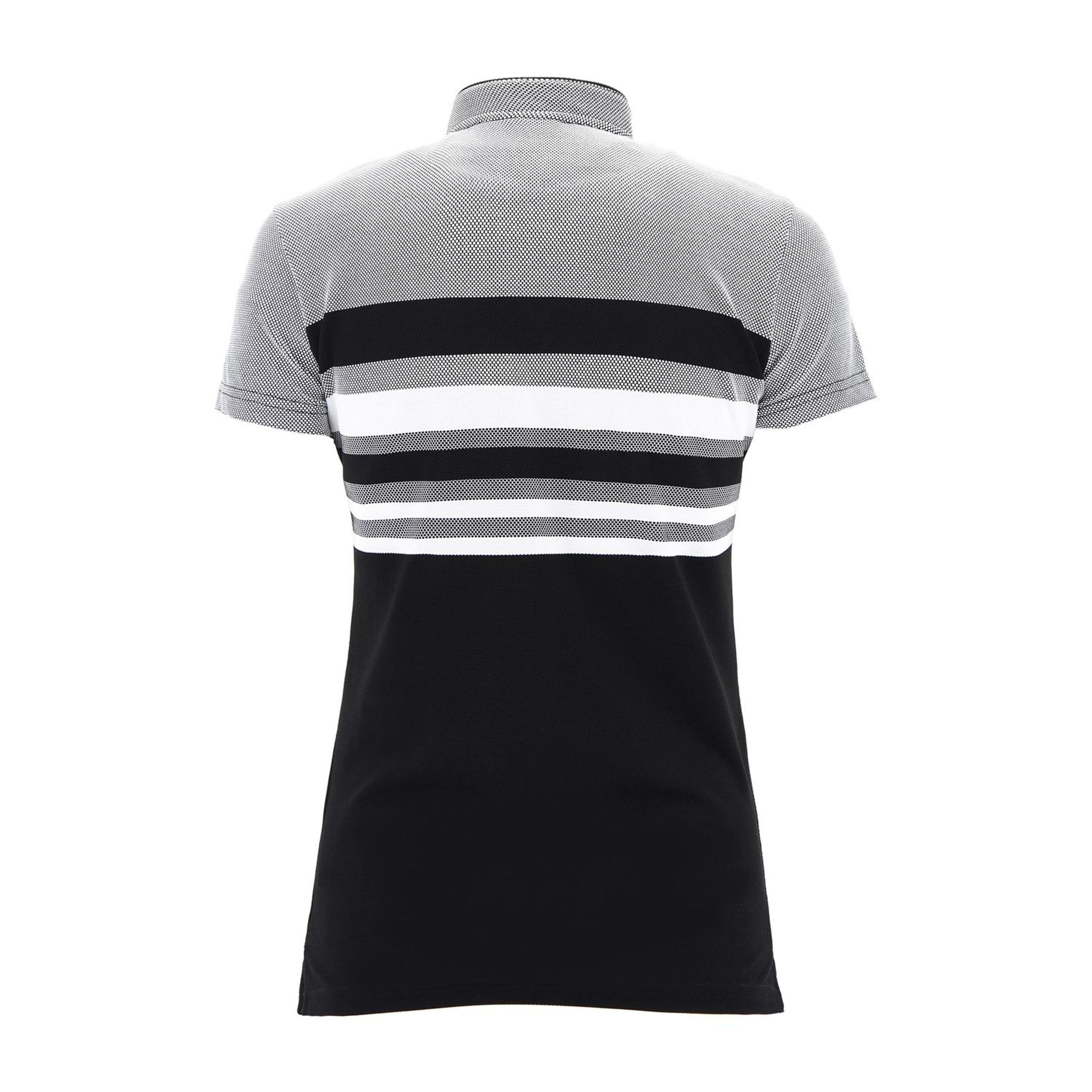 Polo Chervo W Annetta SS Blanc/Noir Femme