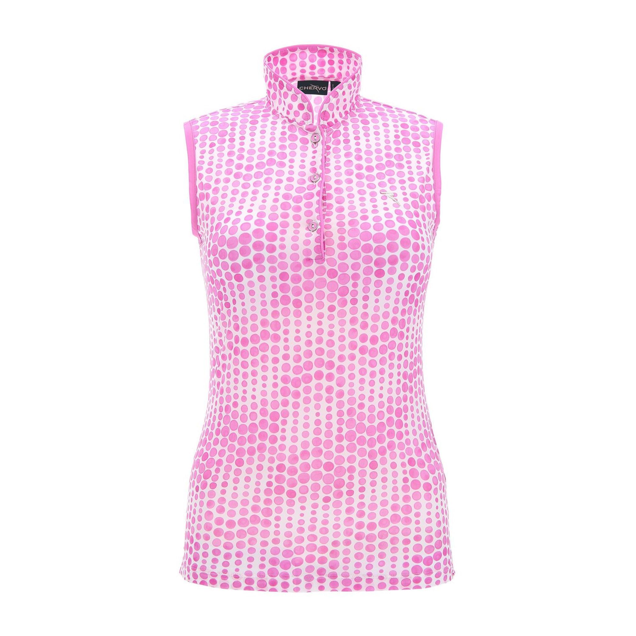 Polo Chervo W Annaoxa SL rose à pois pour femme
