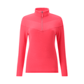 Pull à col roulé Chervo Themis pour femme Rose