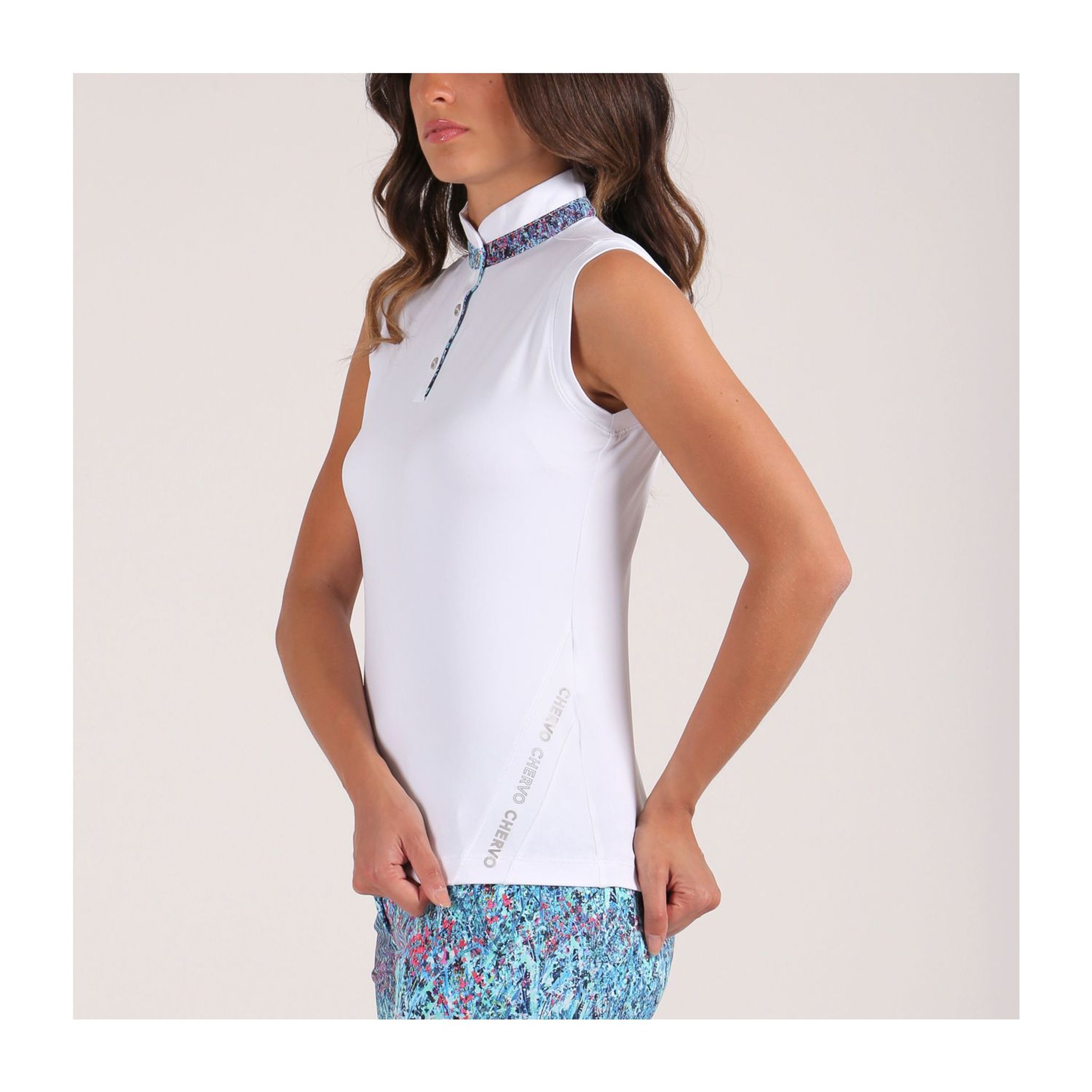 Chervo Polo Arsago W Blanc Femme