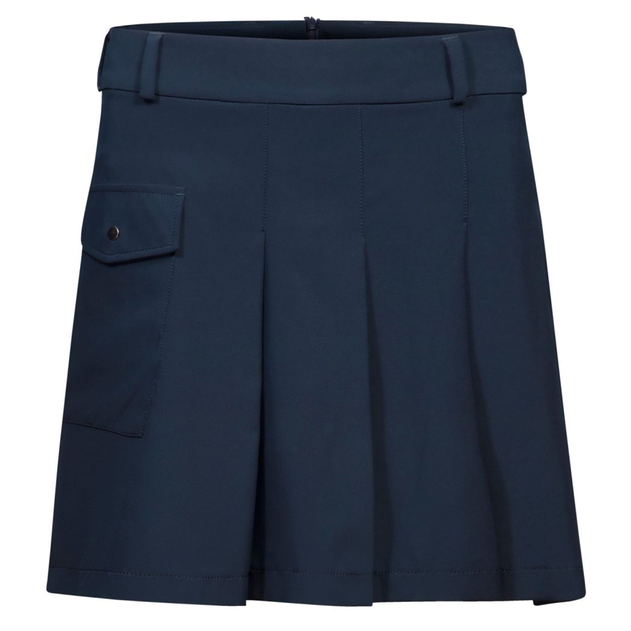 Jupe-short plissée Cross Sportswear W pour femme, bleu marine