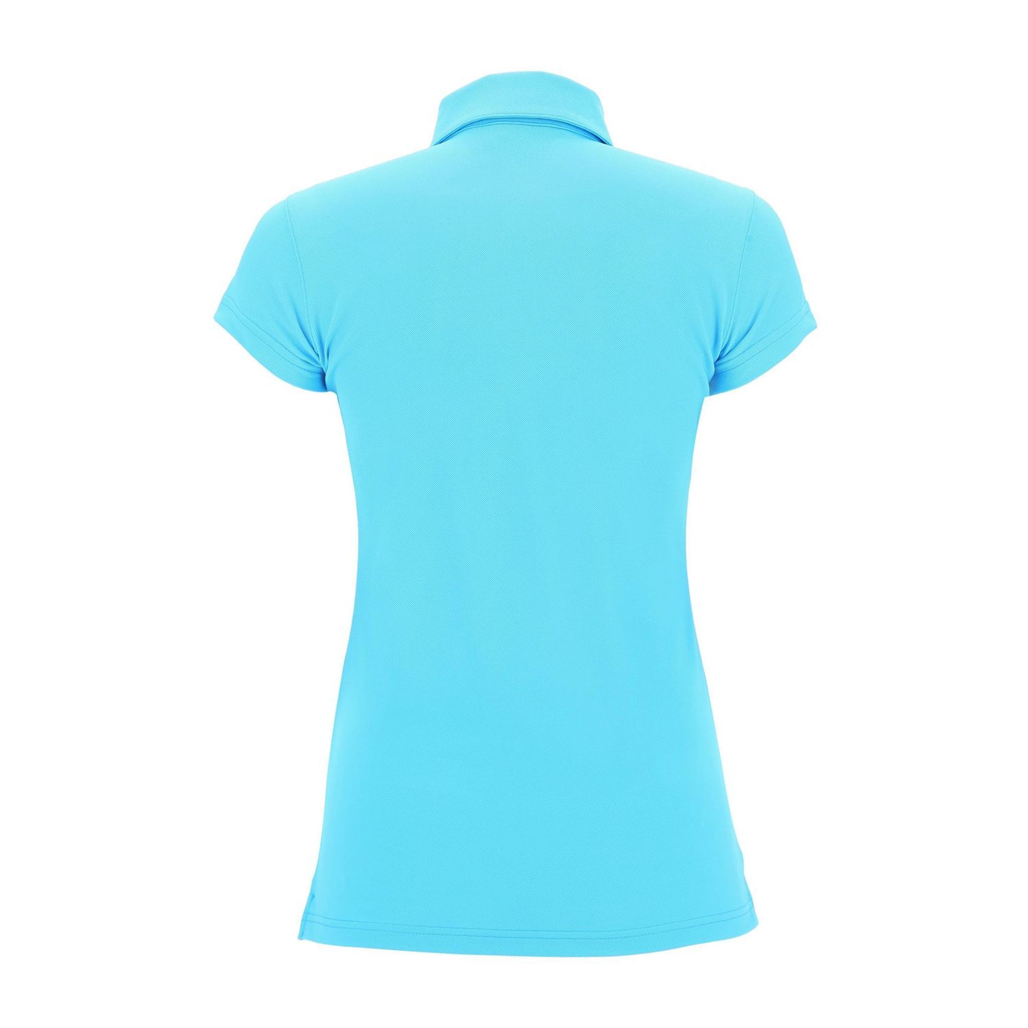 Polo Chervo W Monkey SS bleu clair pour femme