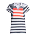 Polo Cross Sportswear W Hidden blanc pour femme