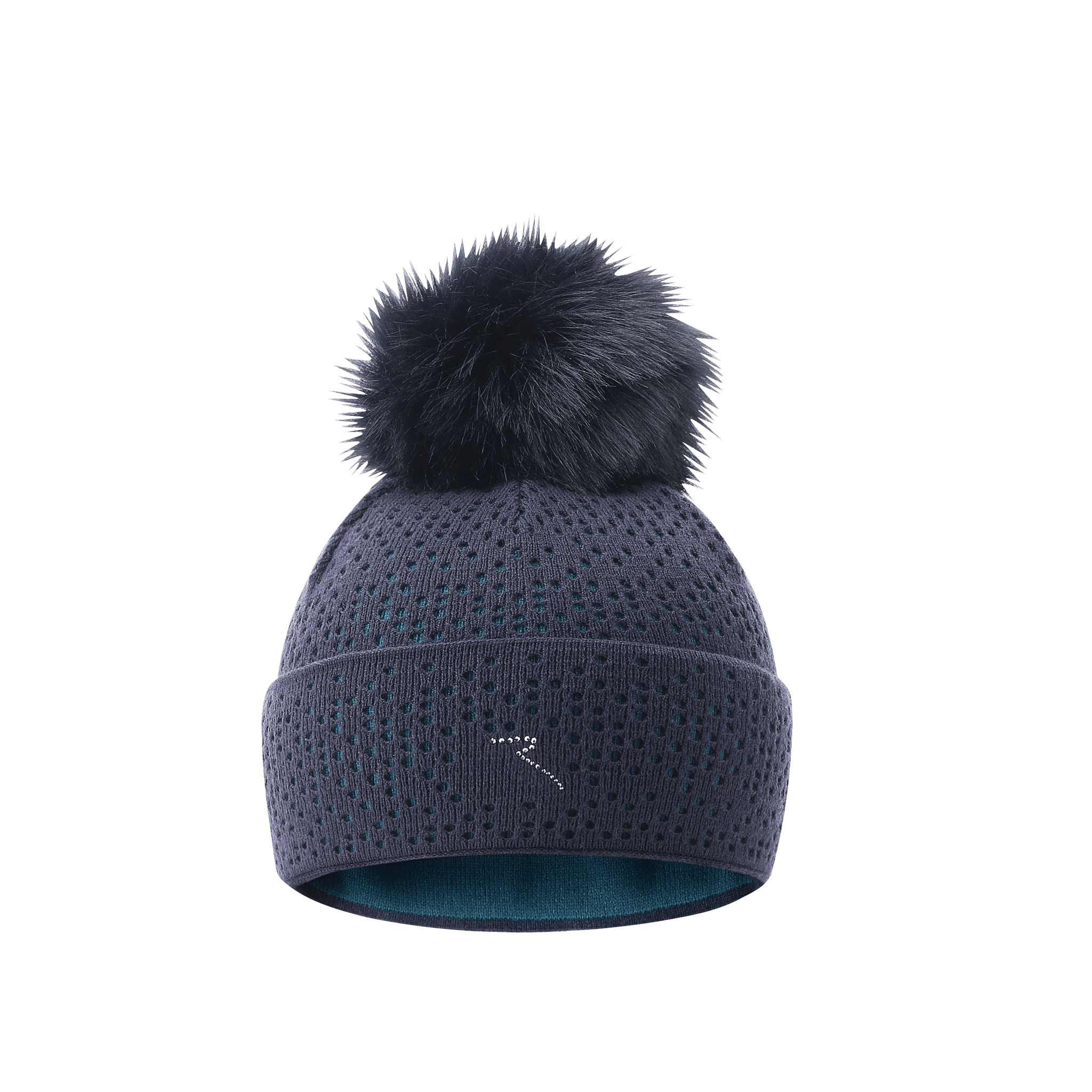 Capuche Chervo Walda pour femme, bleu marine