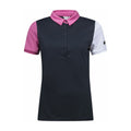 Polo Cross Sportswear W Sally SS pour femme, bleu marine