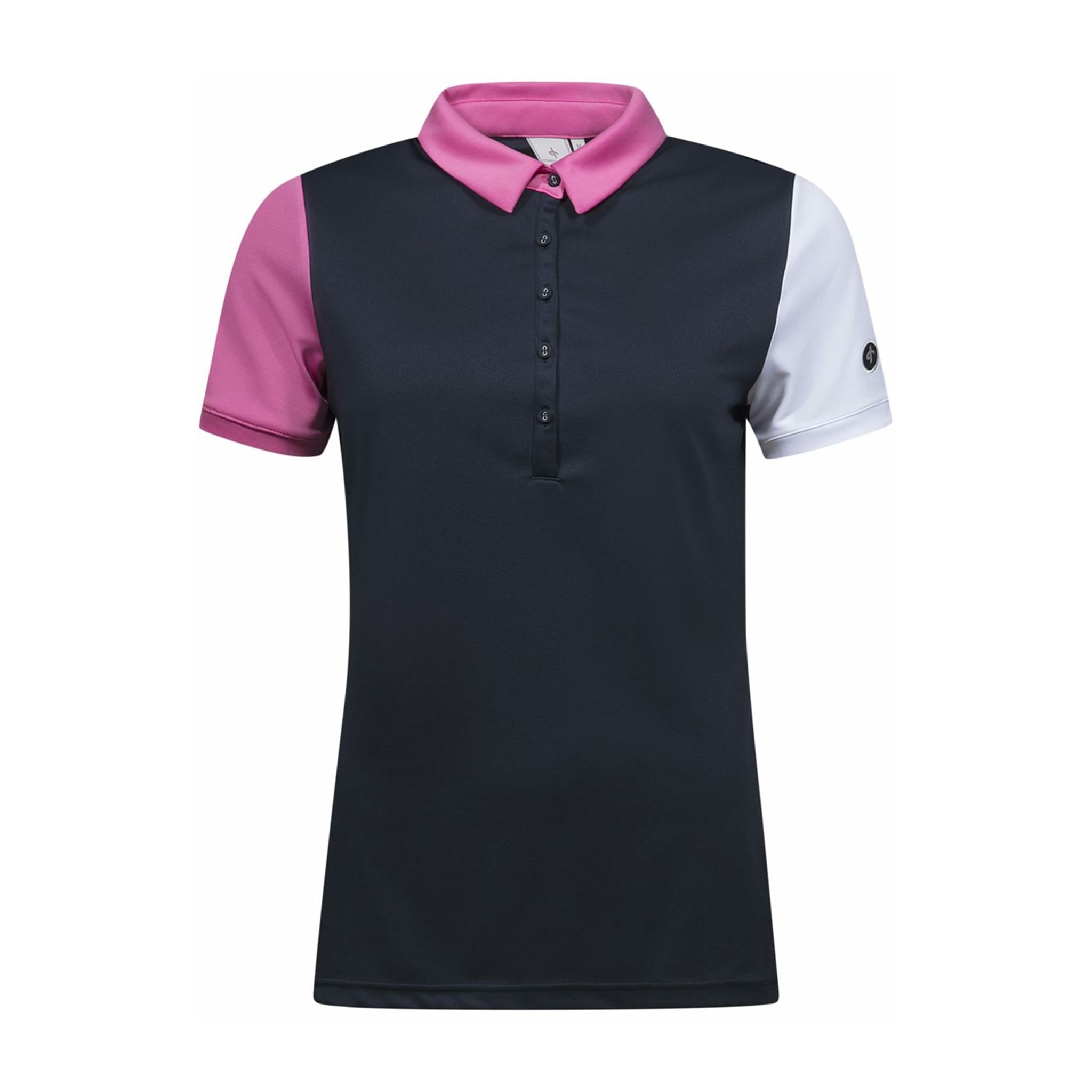 Polo Cross Sportswear W Sally SS pour femme, bleu marine
