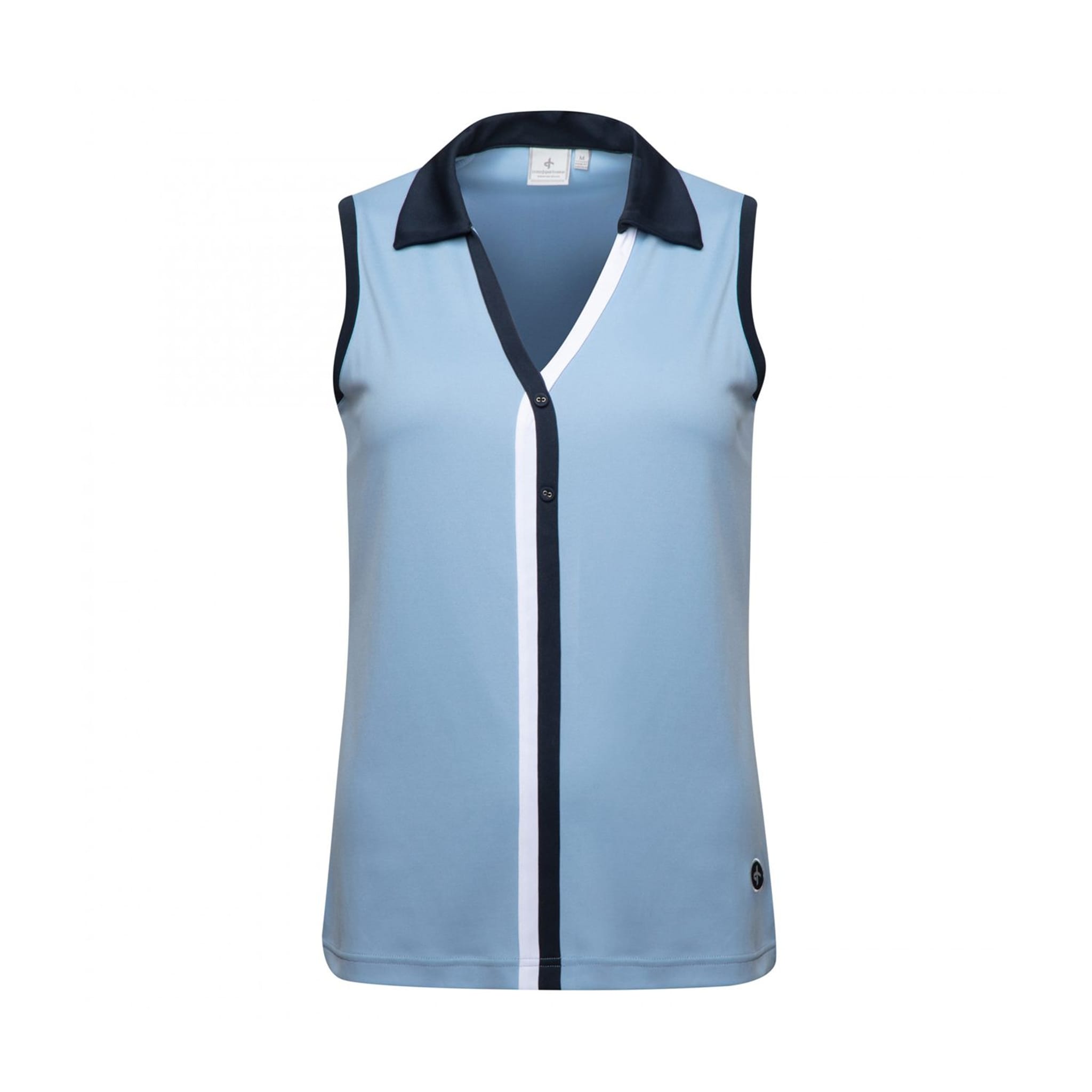 Polo Cross Sportswear W Braided SL pour femme, bleu éternel