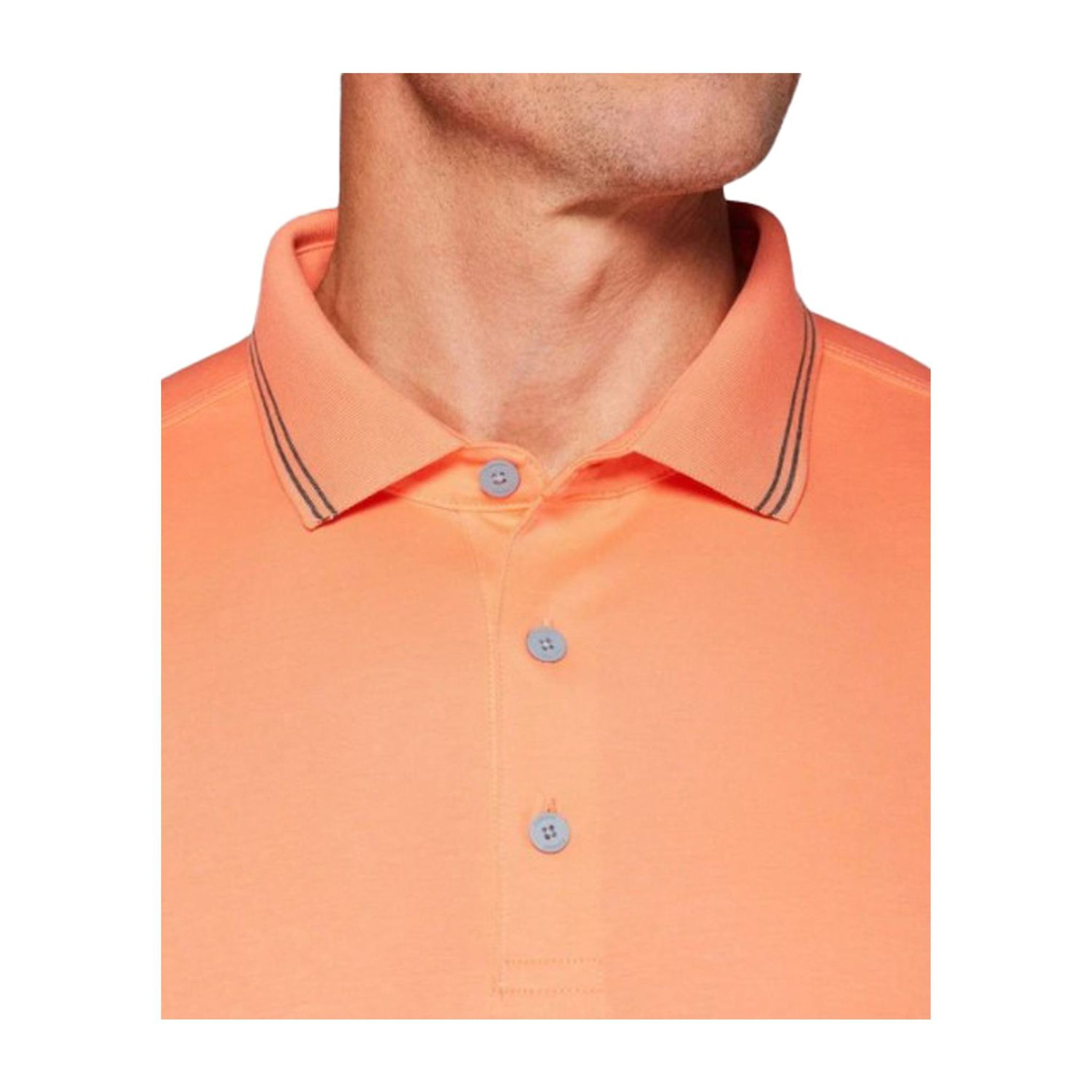 Polo Callaway en coton uni Fresh Salmon pour homme