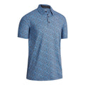Polo Callaway M All Over Mini SS à motif floral caviar pour homme