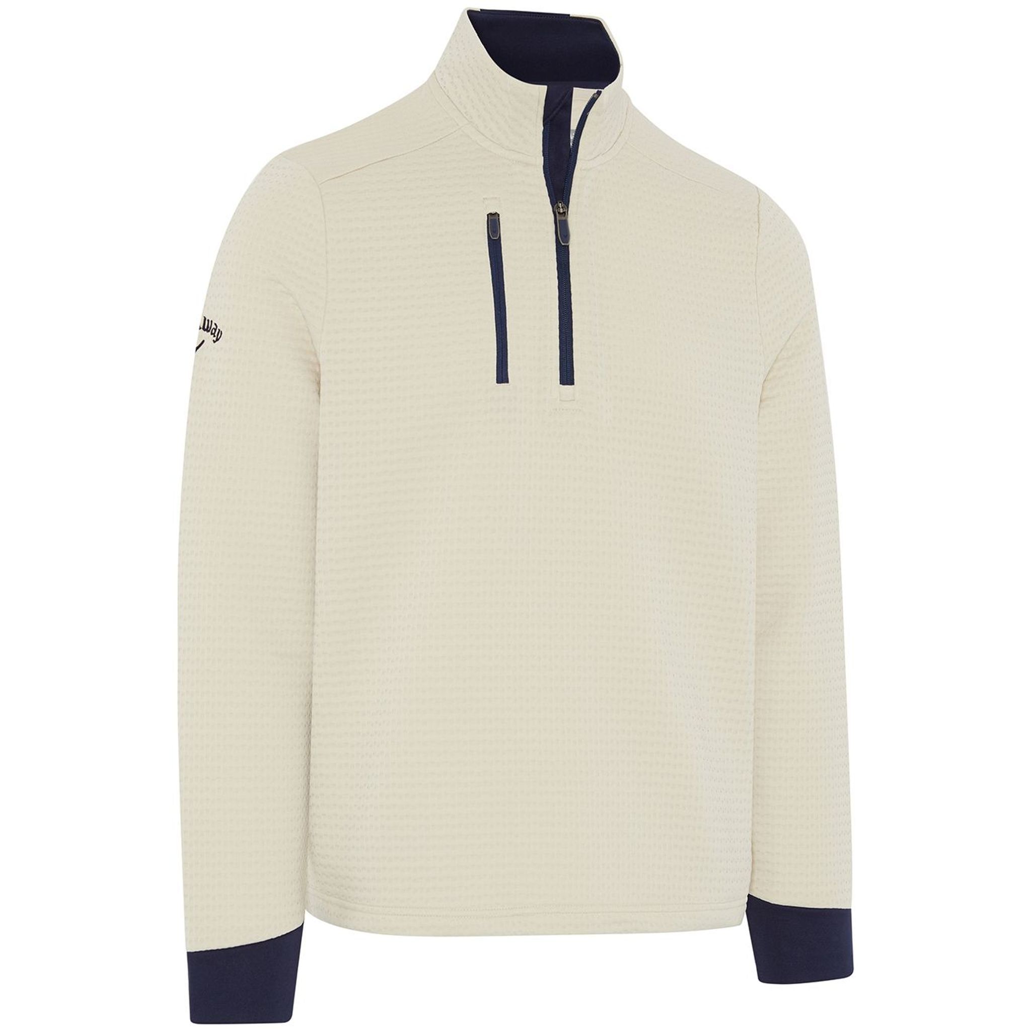 Polaire texturée mi-lourde Callaway 1/4 Zip pour hommes