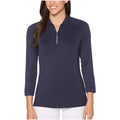 Polo Callaway W Shadow Stripe manches 3/4 pour femme