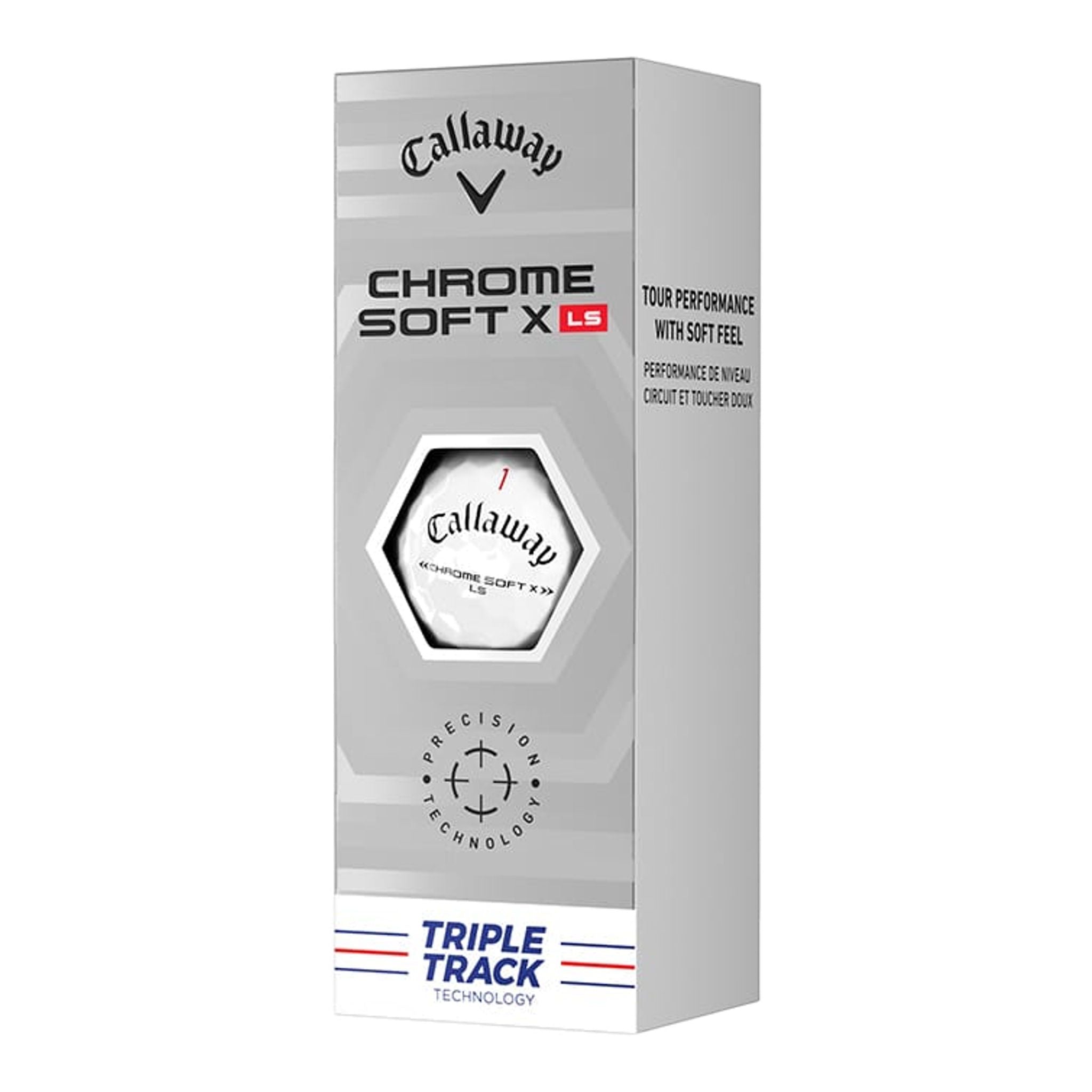 Callaway Chrome Soft X LS (22) Triple Track [12Bälle]