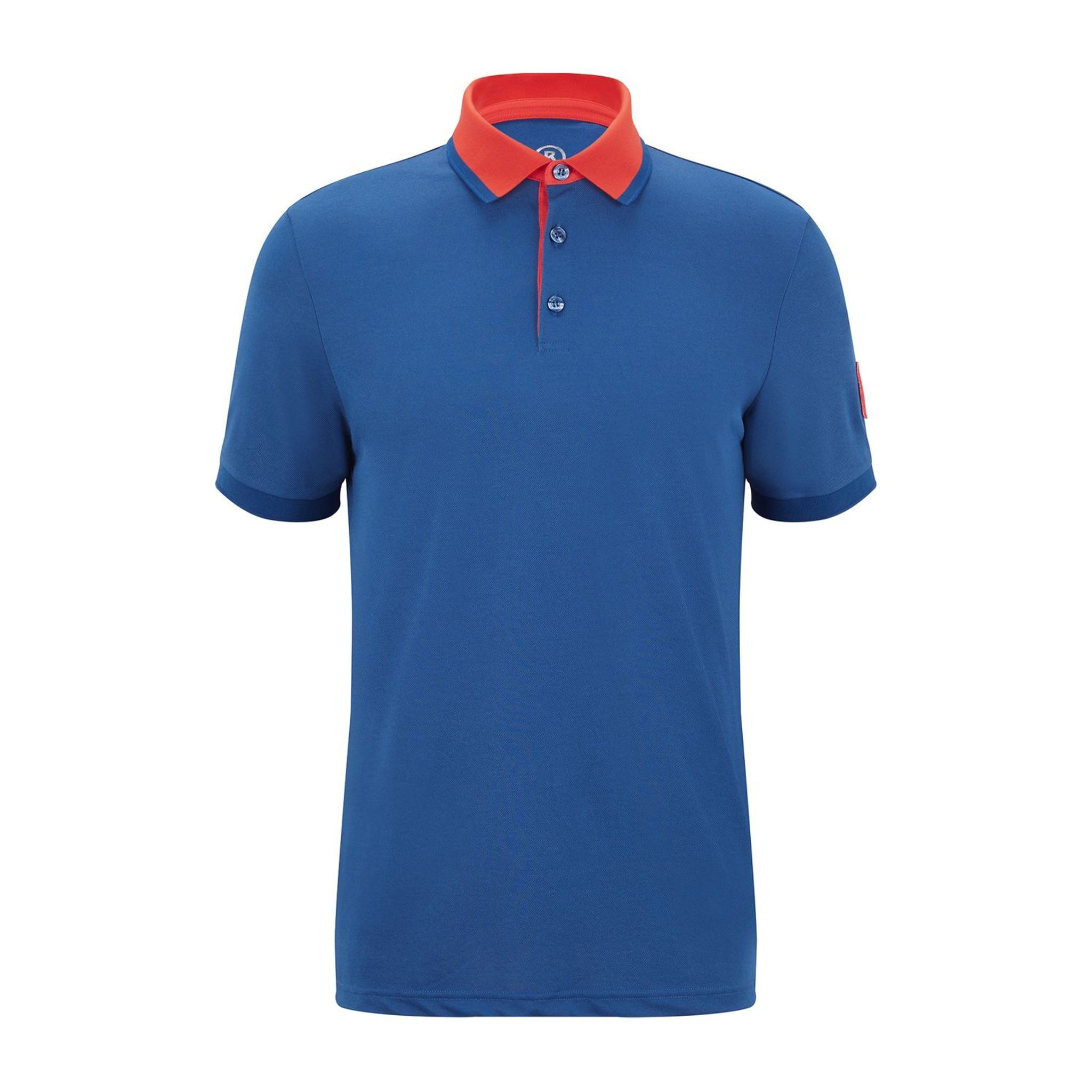 Polo Bogner M Hanno SS Bleu Sport Homme