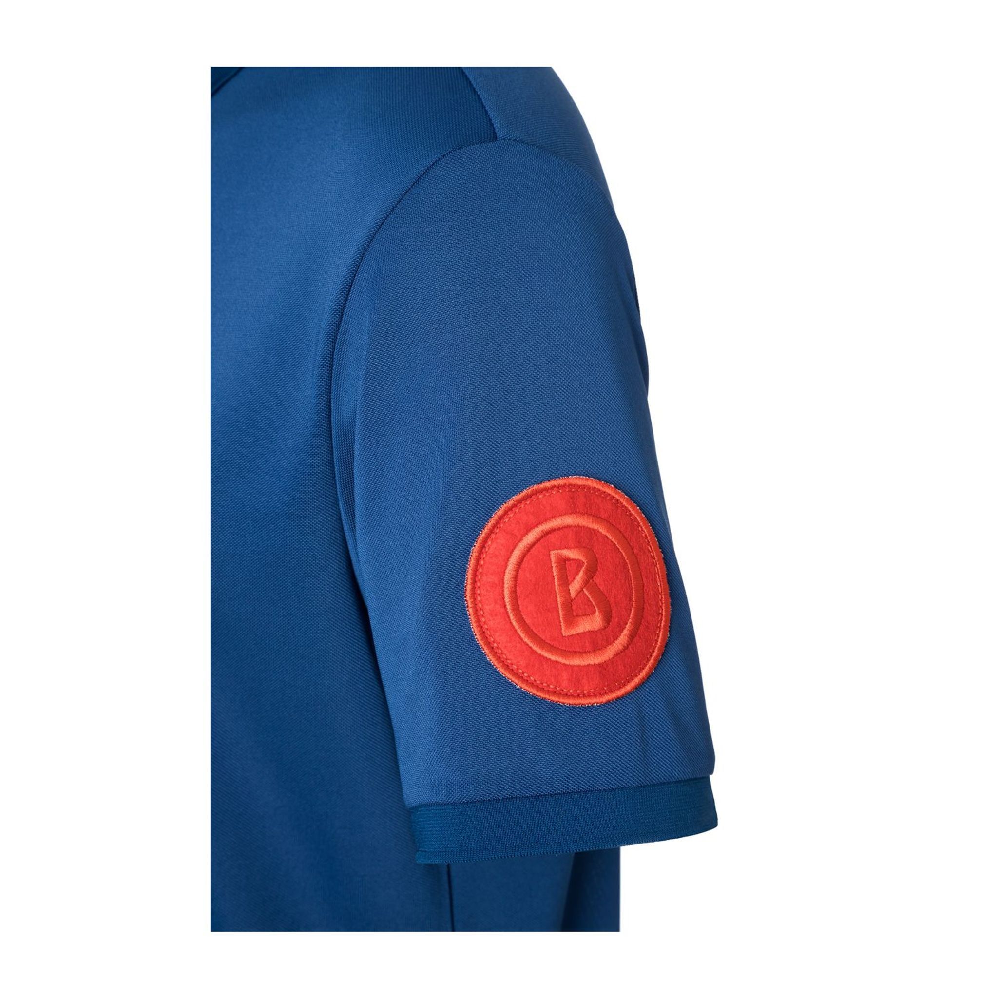Polo Bogner M Hanno SS Bleu Sport Homme
