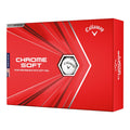 Balles Callaway Chrome Soft (20) [12 balles] blanches