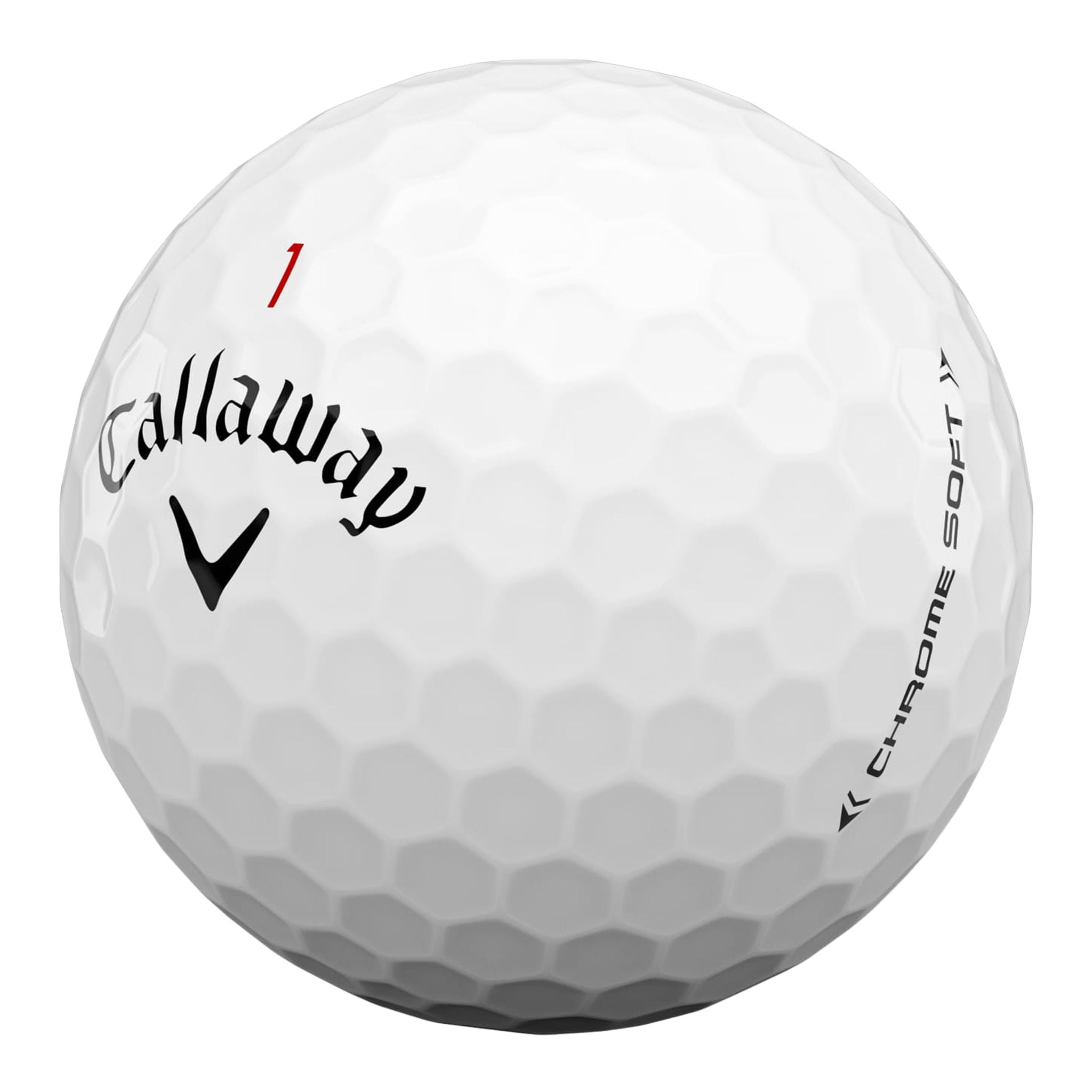 Balles Callaway Chrome Soft (20) [12 balles] blanches