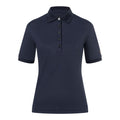 Polo Bogner W Nell SS bleu marine pour femme