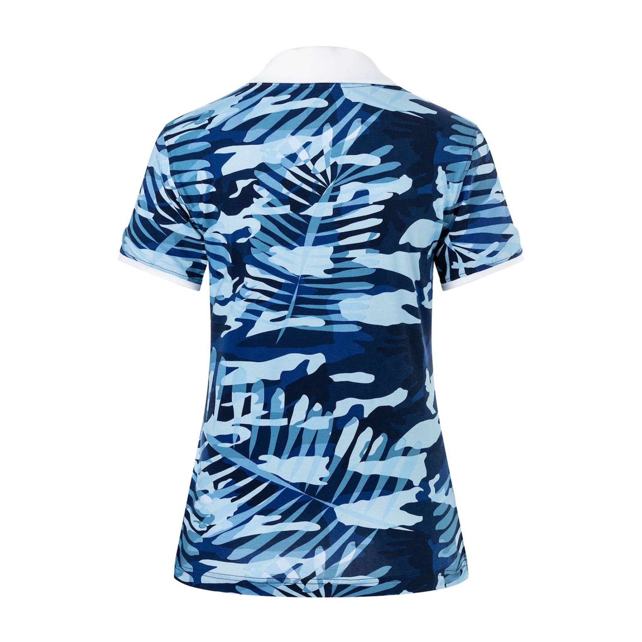 Polo Bogner W Lumi2 Bleu Sport Femme