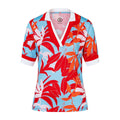 Polo Bogner W Fida Bleu Ciel Femme