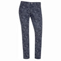 Pantalon Alberto Mona WR REV Fleurs Femme