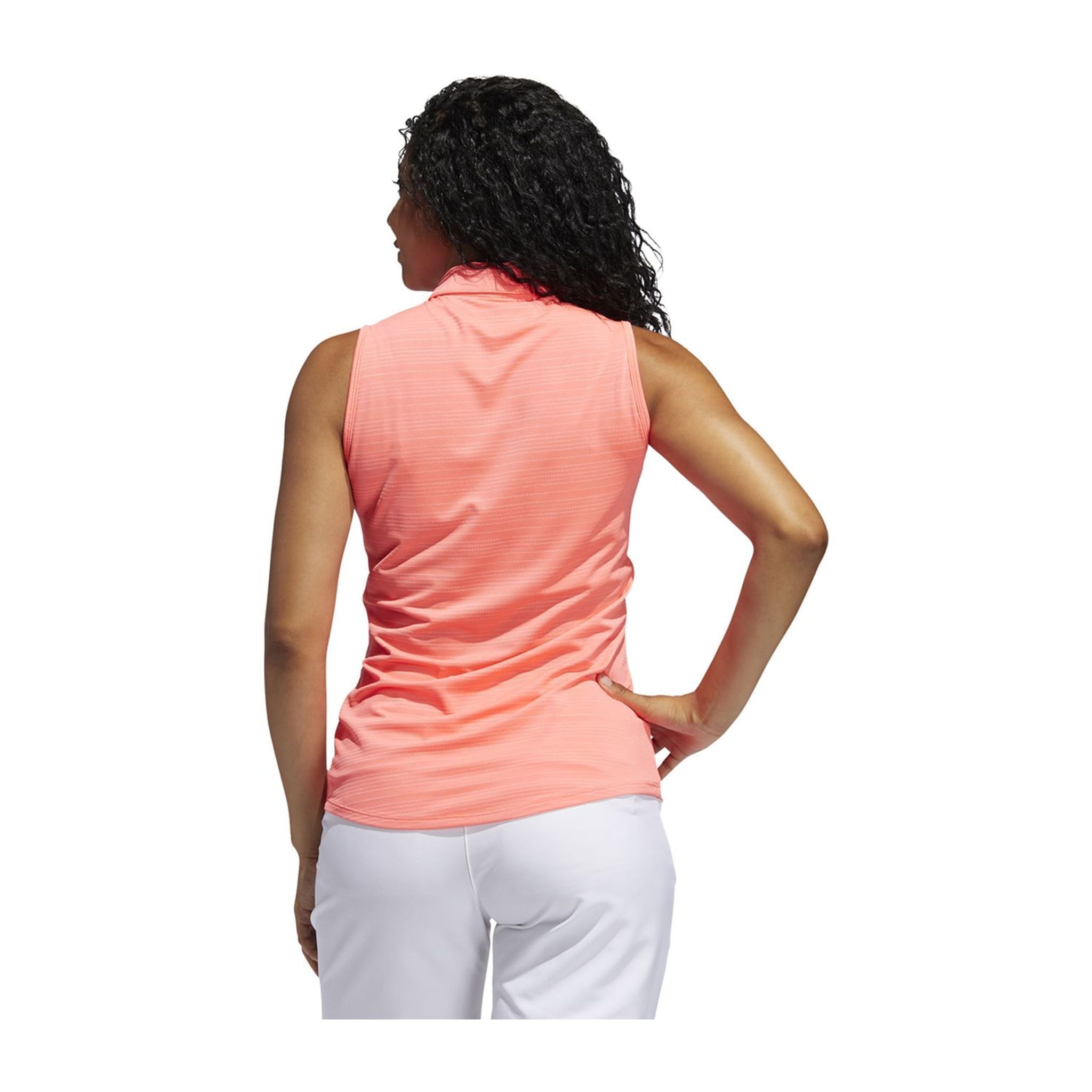 Polo Adidas W Microdot SL Flash Rouge Femme