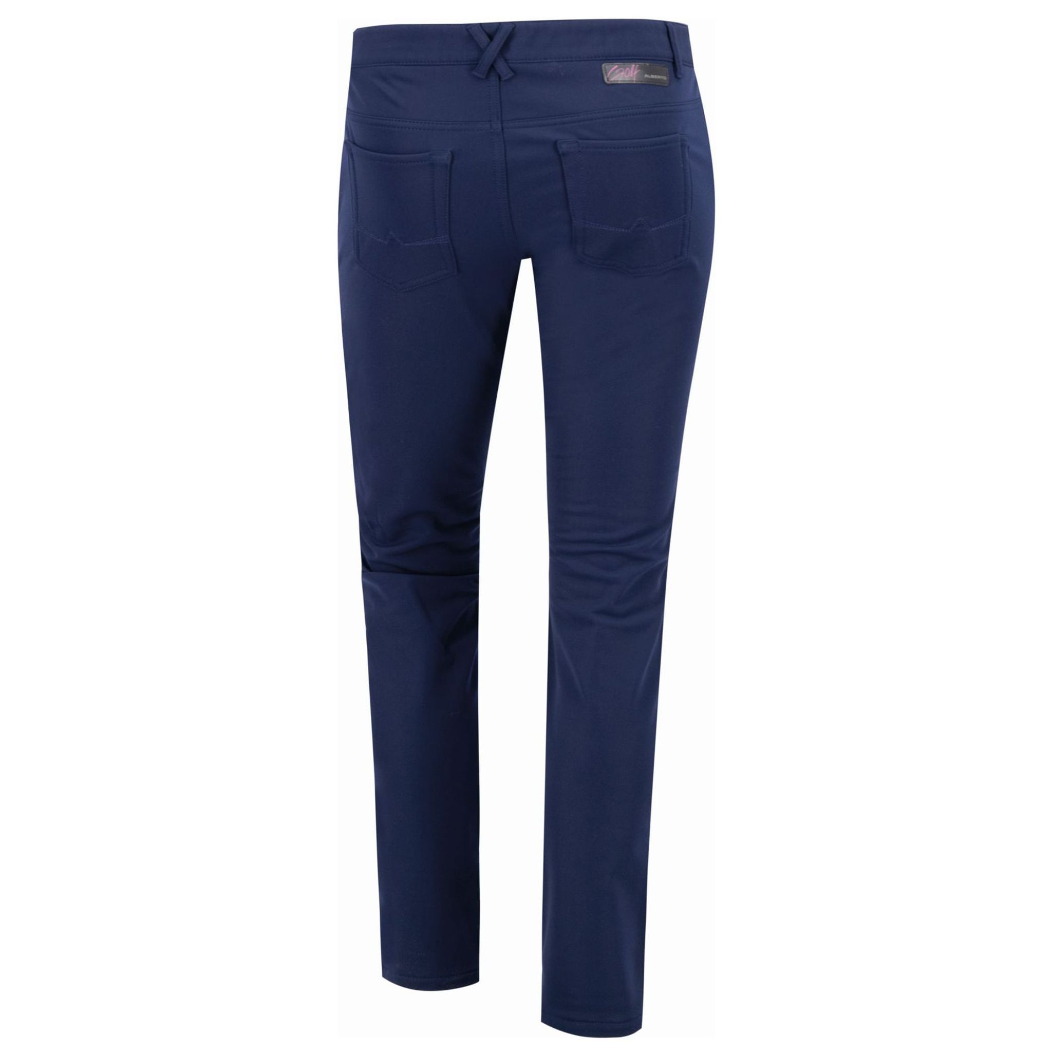 Pantalon Alberto Mona-L WR Super Jersey Femme Marine Femme