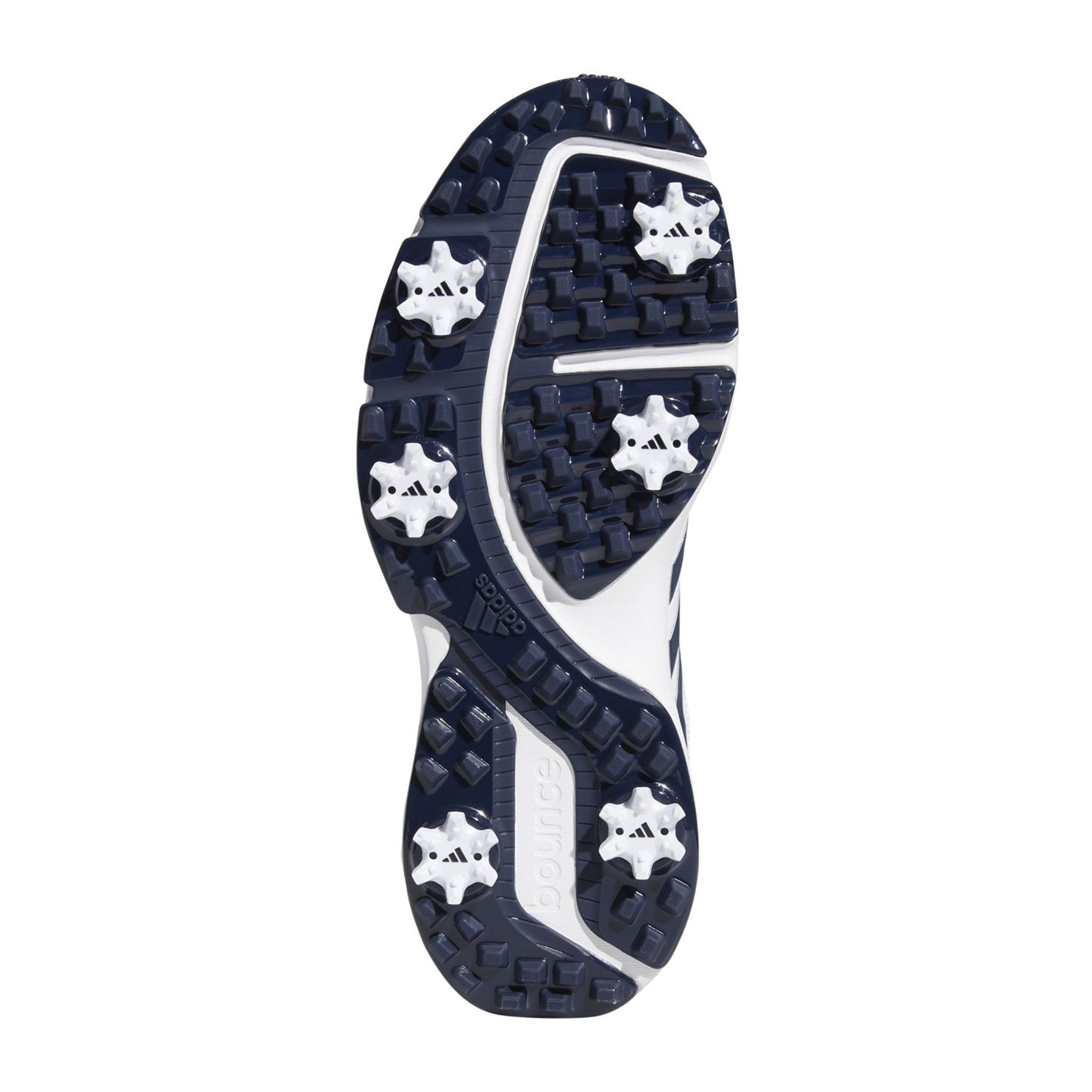 Adidas M 360 Bounce II Blanc/Marine/Argent Homme