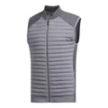Adidas Gilet Adipure Quilted Hybrid Knit Gris Homme